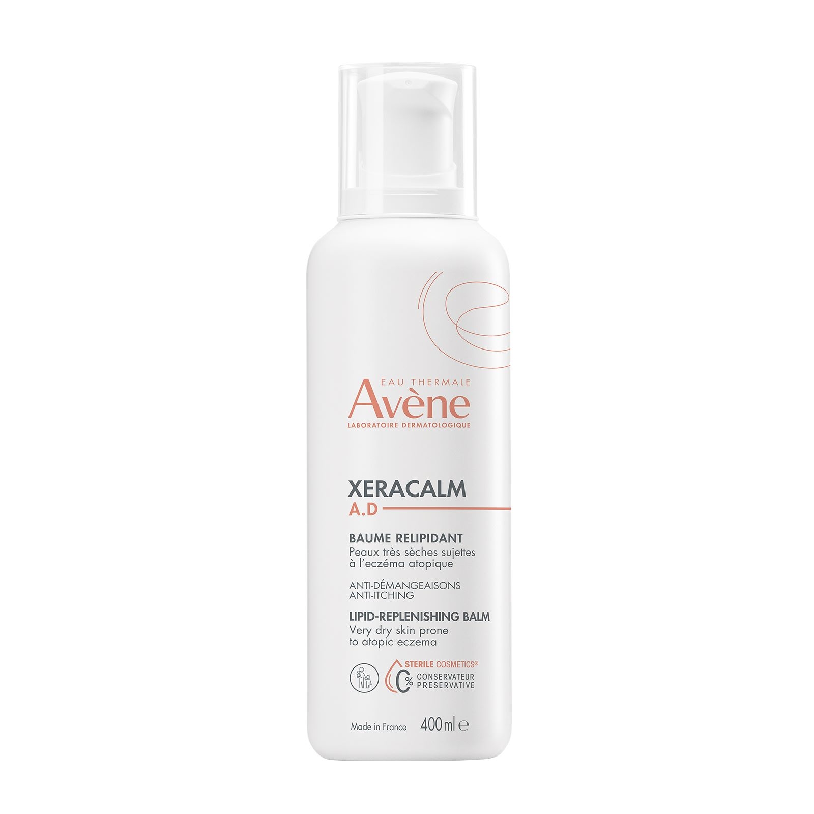 Avene XeraCalm A.D Lipid-Replenishing Balm 400ml - Image 1