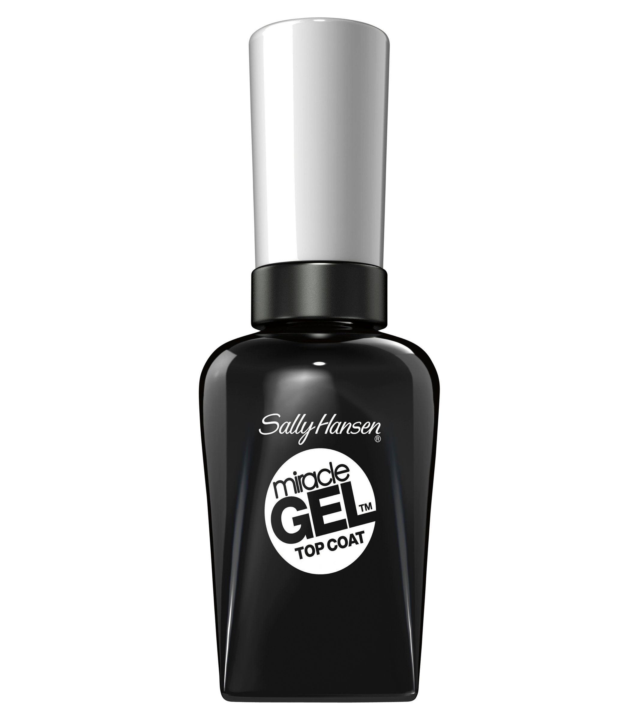 Sally Hansen Miracle Gel Nail Polish Shiny Top Coat 101 - 14.7ml - Image 1