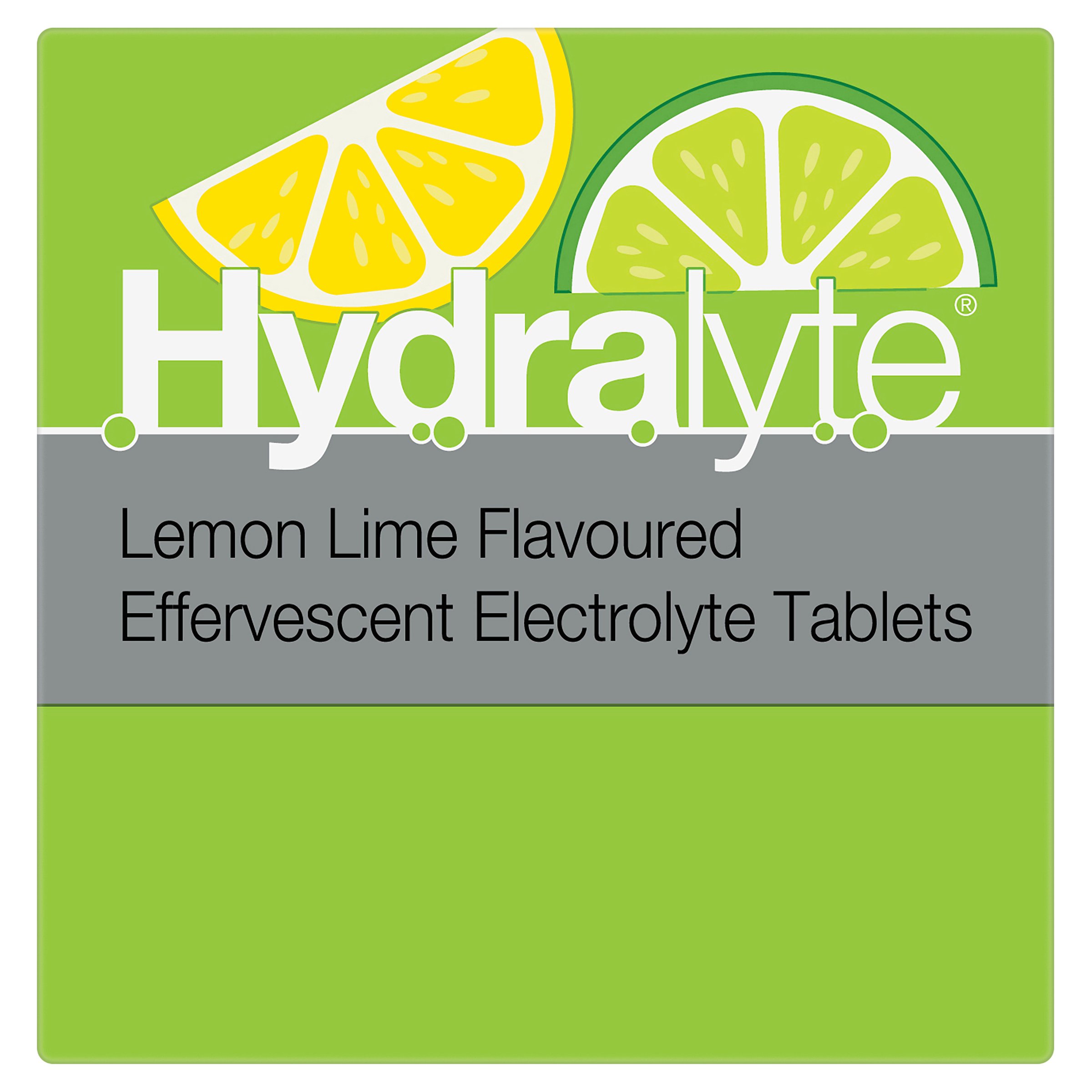 Hydralyte Effervescent Lemon Lime 20 tablets - Image 5