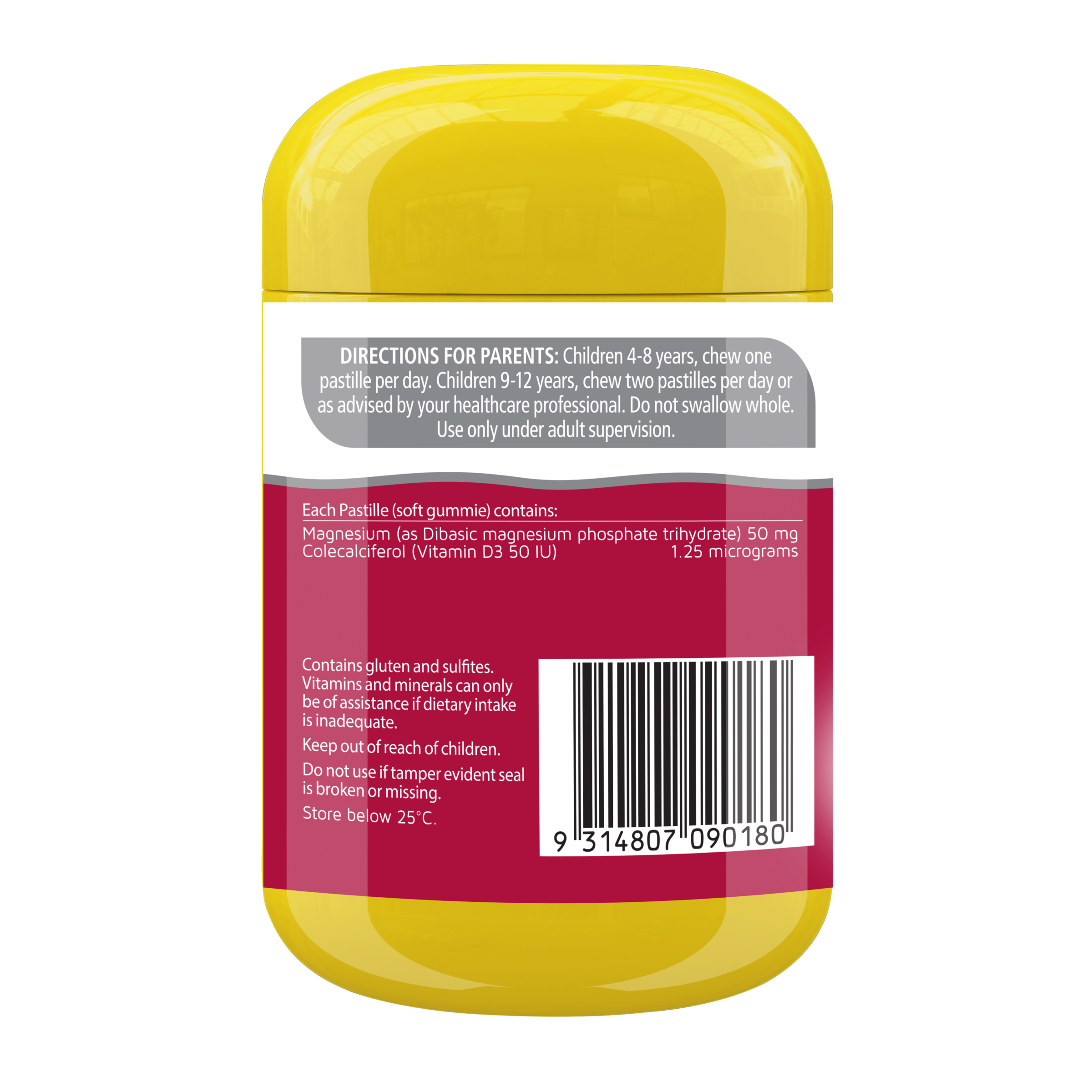 Nature's Way Kids Smart High Strength Vita Gummies Magnesium 50 pastilles - Image 2