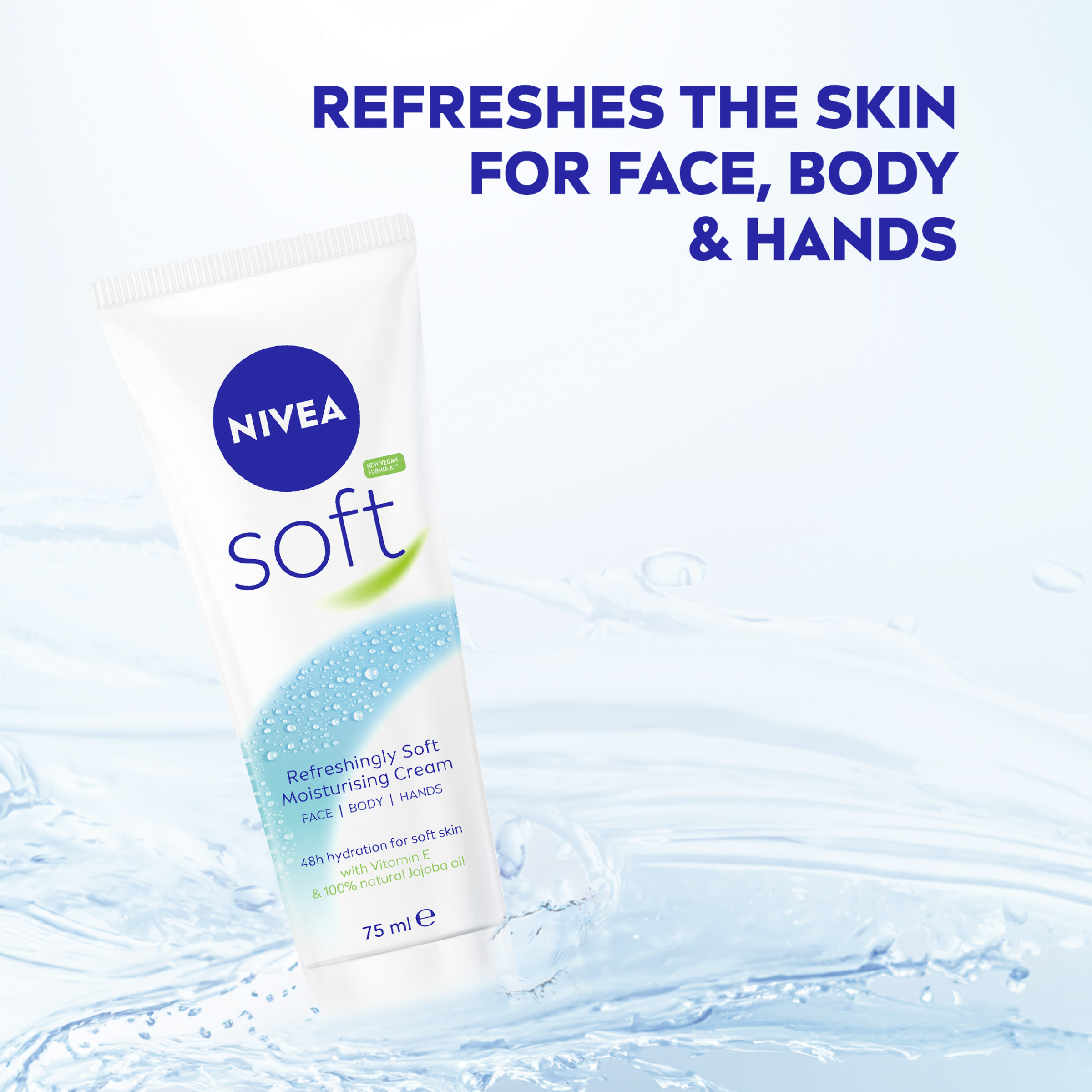 Nivea Soft Moisturising Cream 75ml - Image 5
