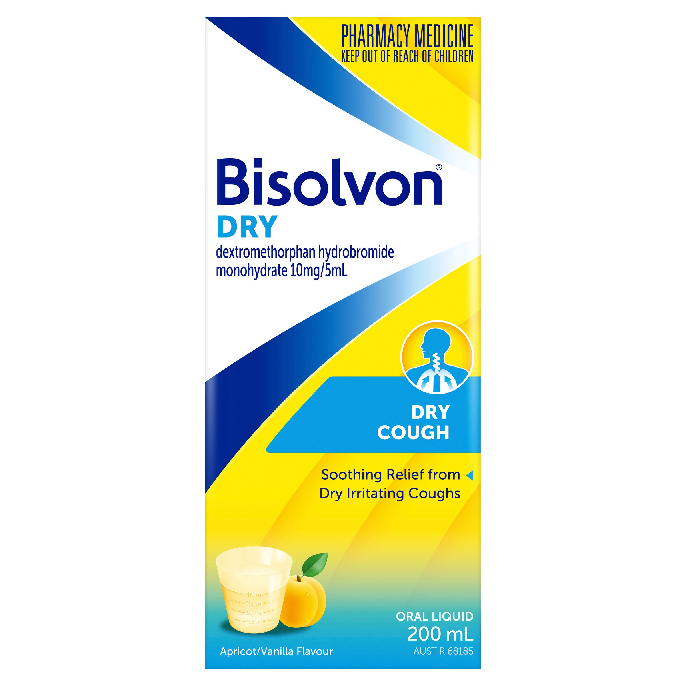 Bisolvon Dry Oral Liquid 200ml - Image 2