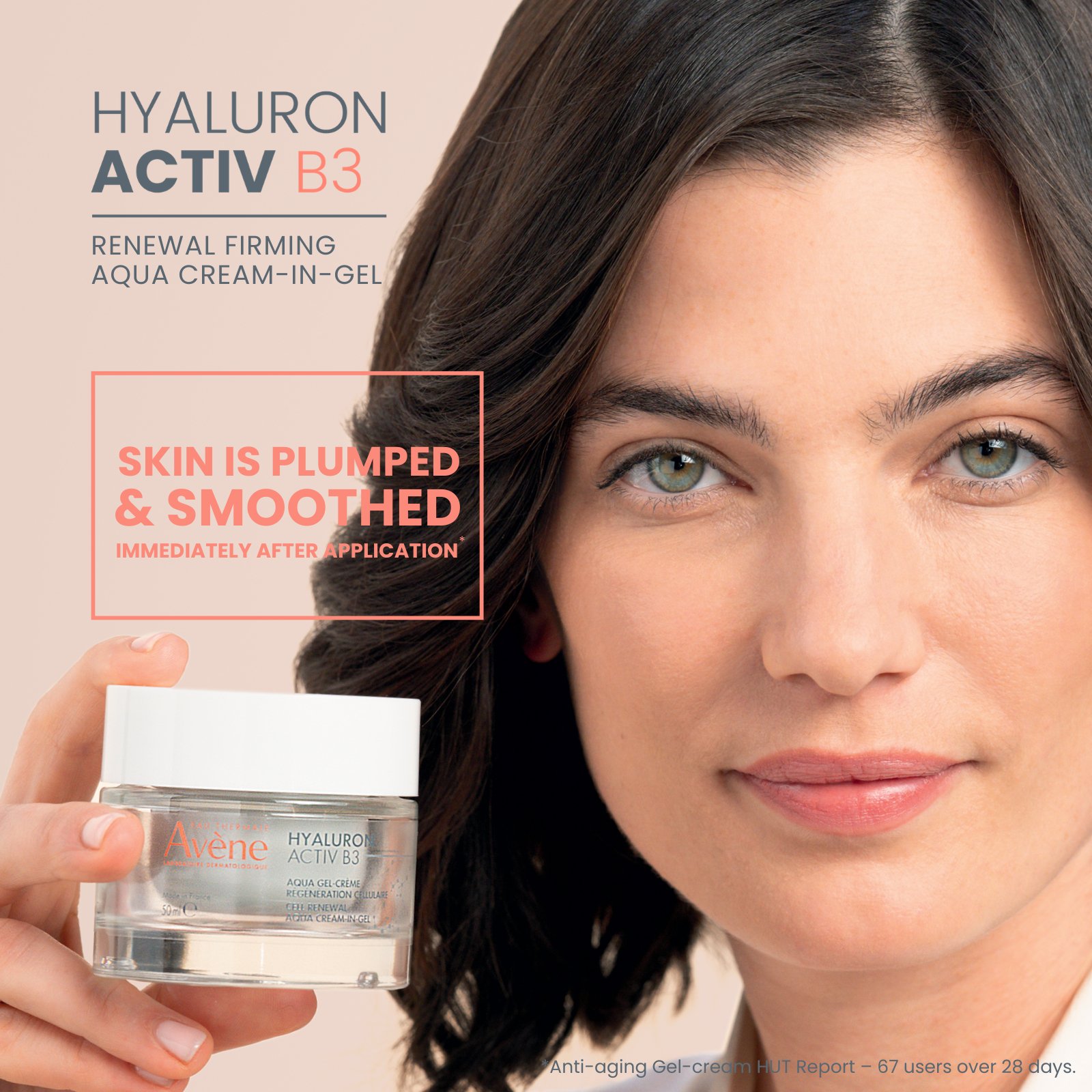 Avene Hyaluron Activ B3 Renewal Firming Aqua Cream-In-Gel 50ml - Image 4