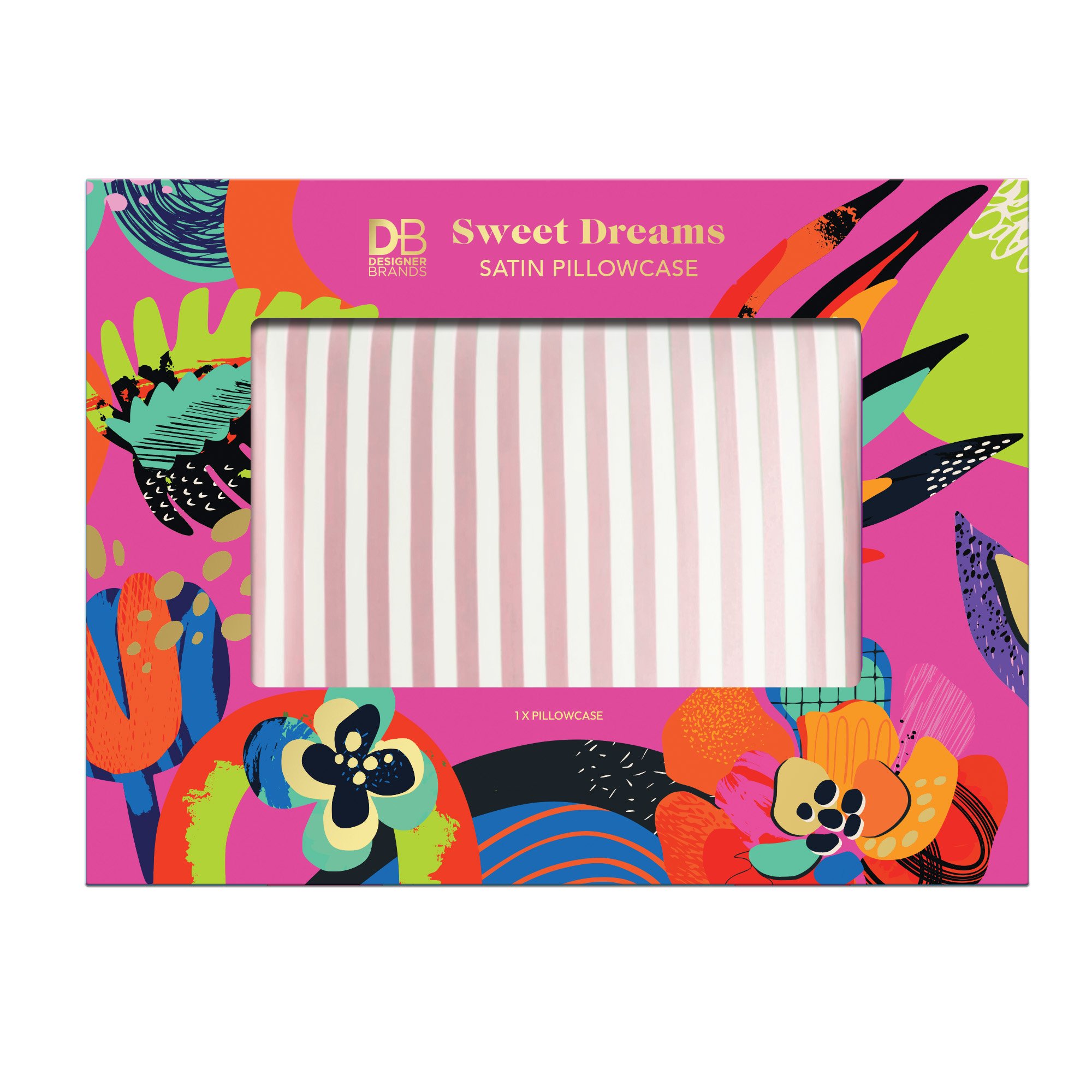 Designer Brands Sweet Dreams Pillow Case Single Rose 1 each