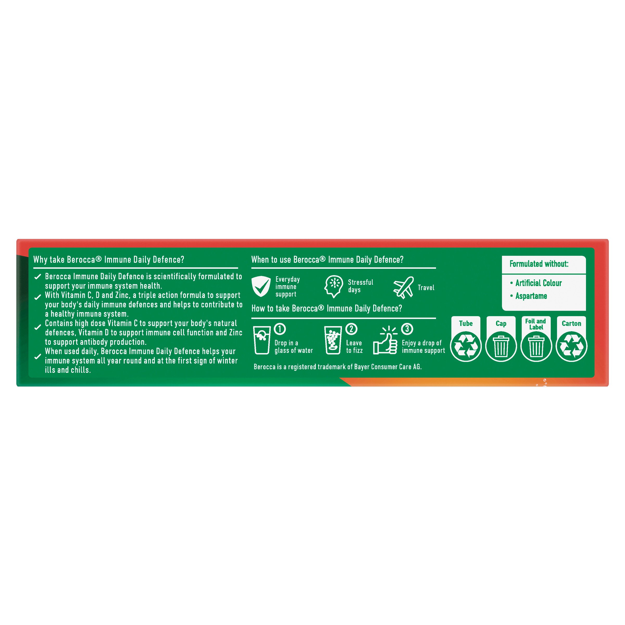Berocca Immune Daily Defence Blackcurrant 30 tablets - Image 5