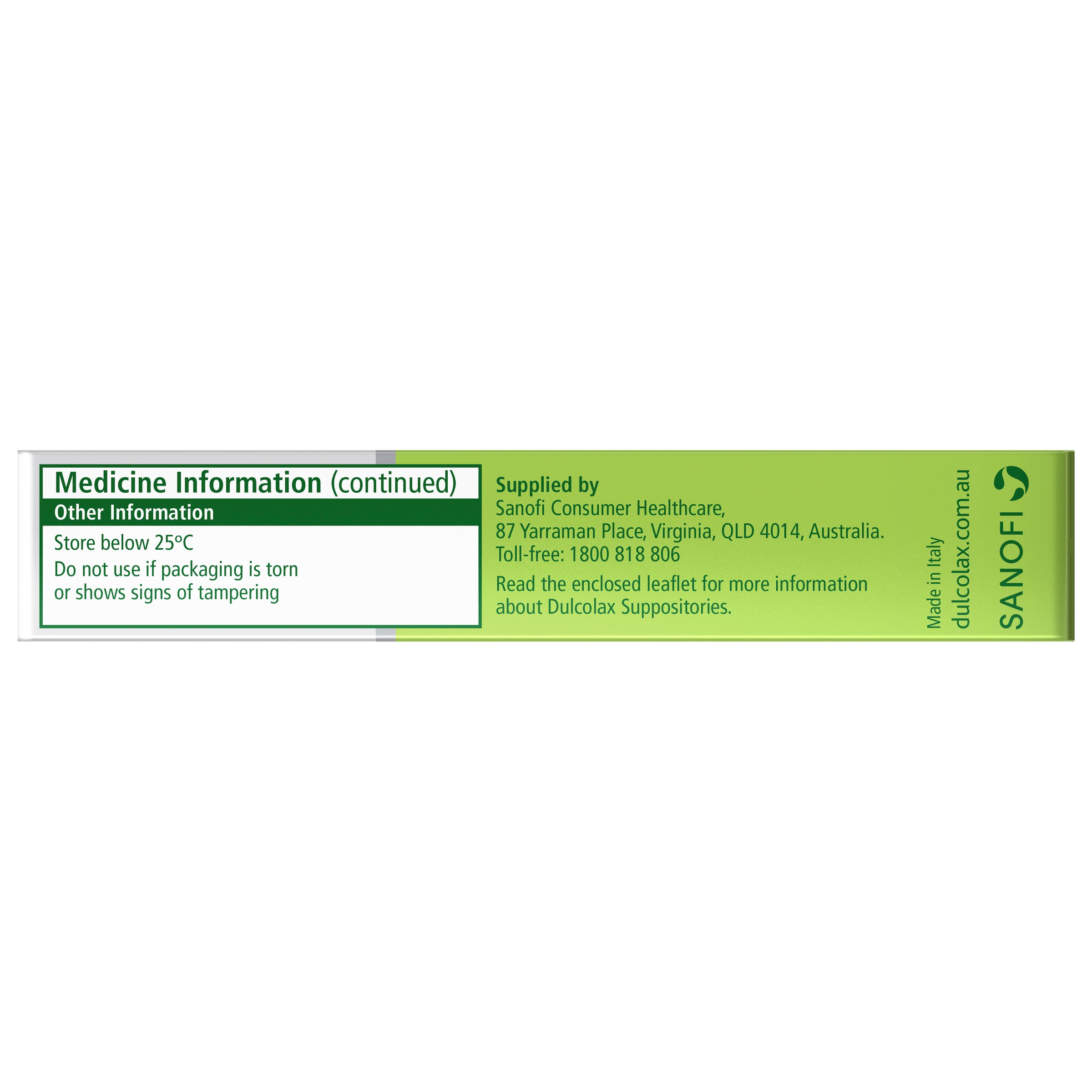 Dulcolax Adult 10mg - 10 suppositories - Image 2