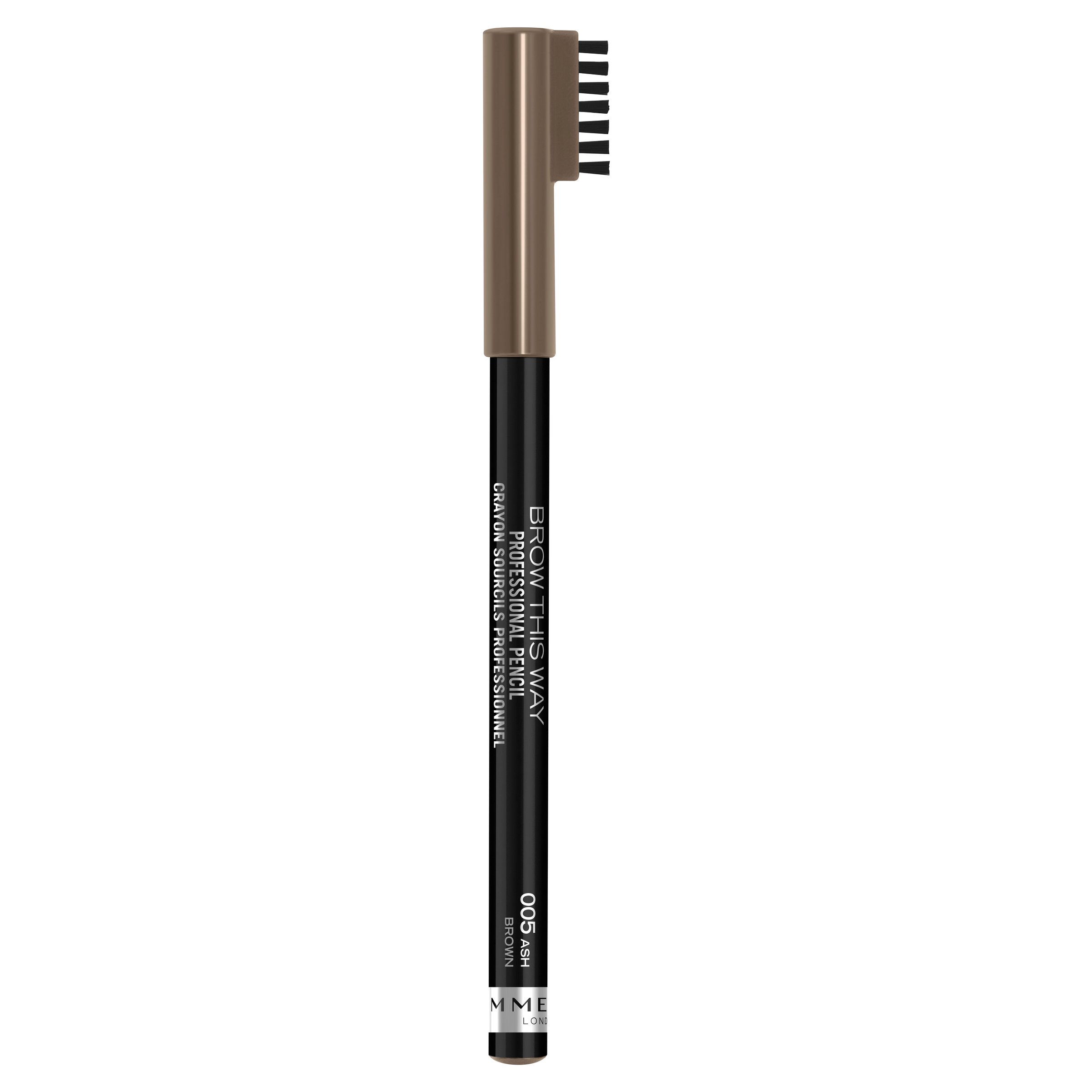 Rimmel Professional Eyebrow Pencil Ash Brown 1 each - Image 1