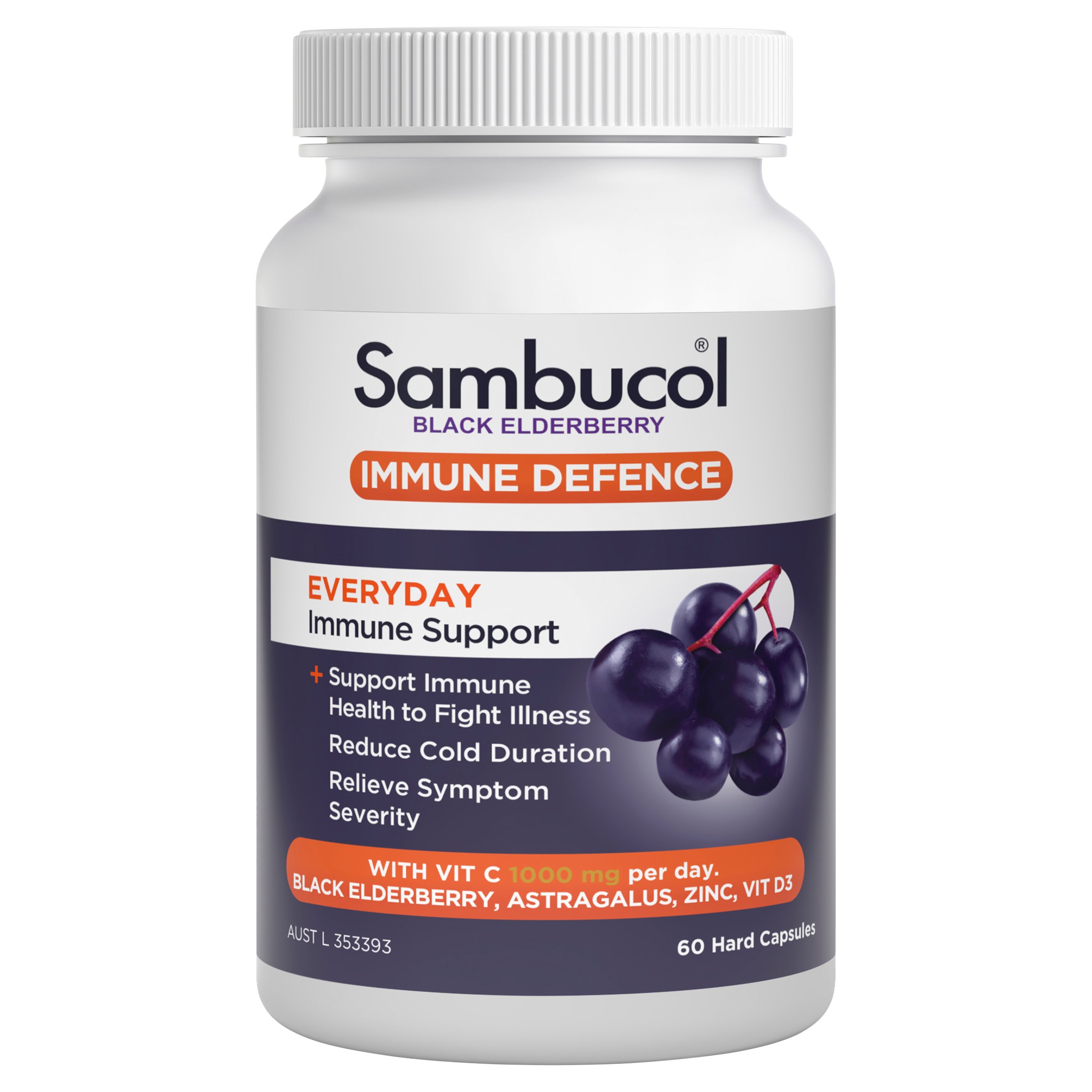 Sambucol Immune Defence Everyday 60 capsules - Image 4