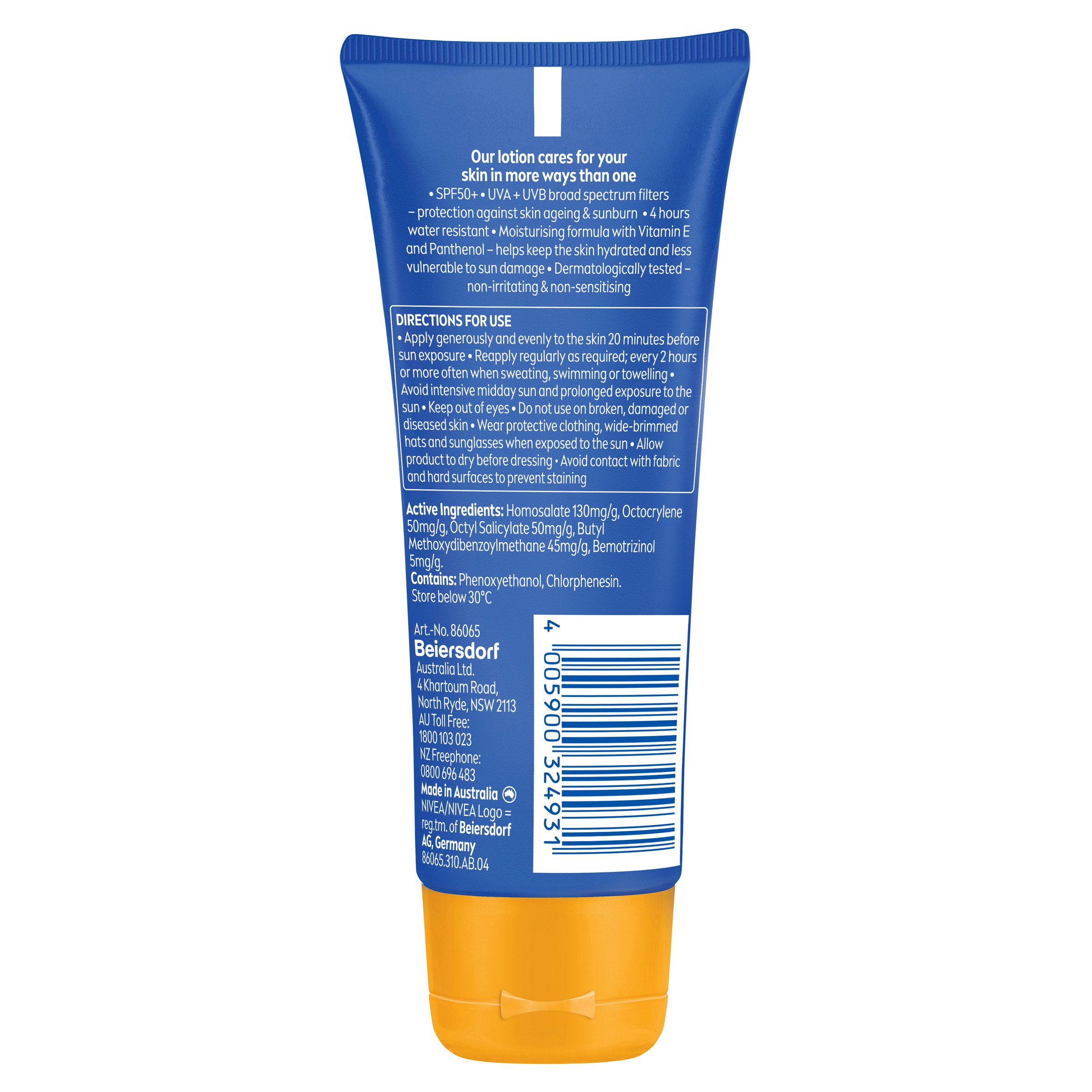 Nivea Sun Protect & Moisture Lotion SPF50+ - 100ml - Image 2