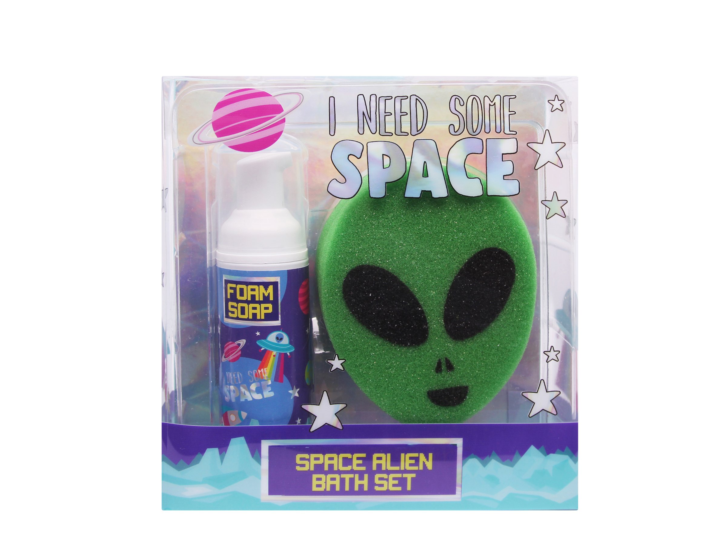 GFA Space Alien Bath Set With Foam Soap 1 each