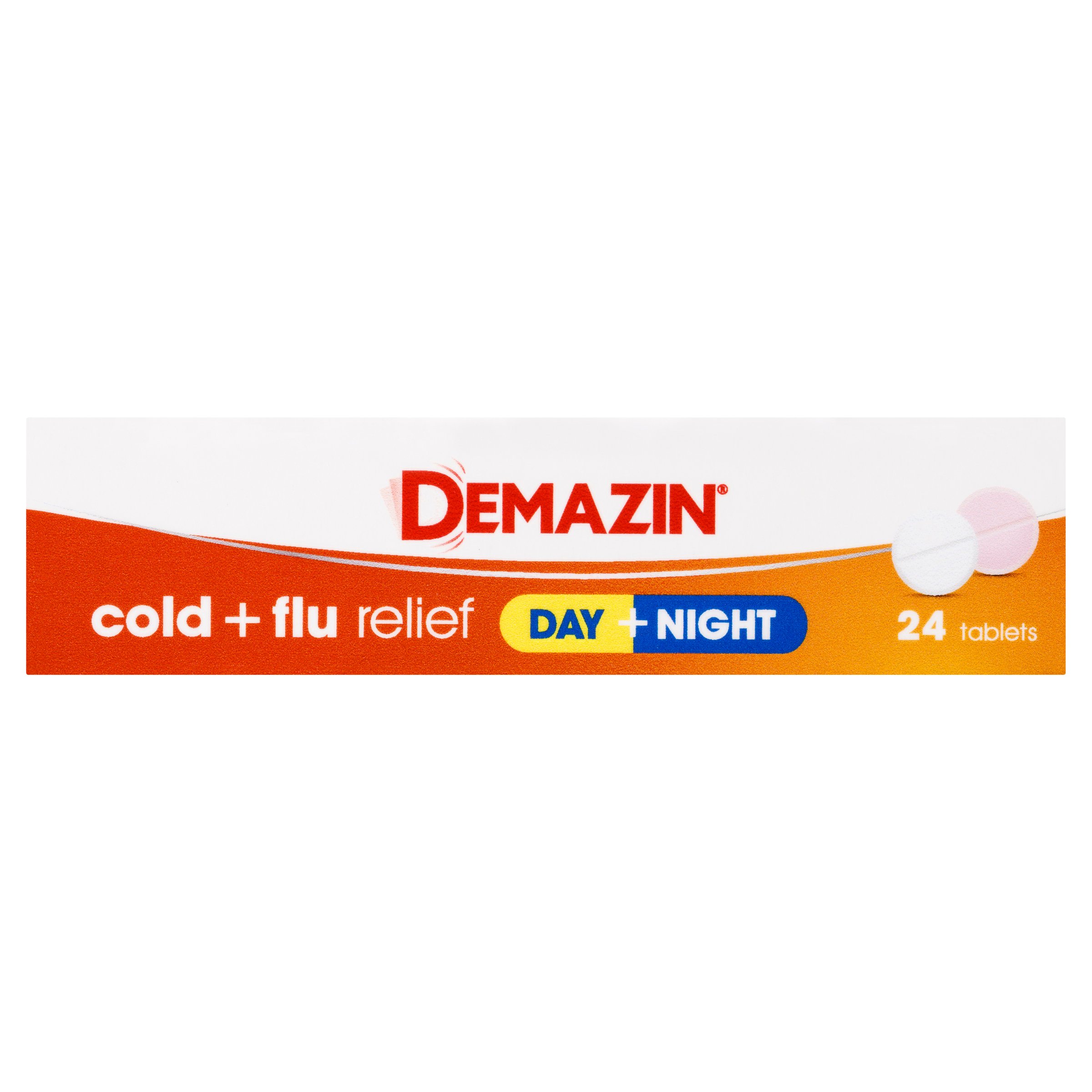 Demazin PE Multi Action Cold & Flu Day & Night 24 tablets - Image 2
