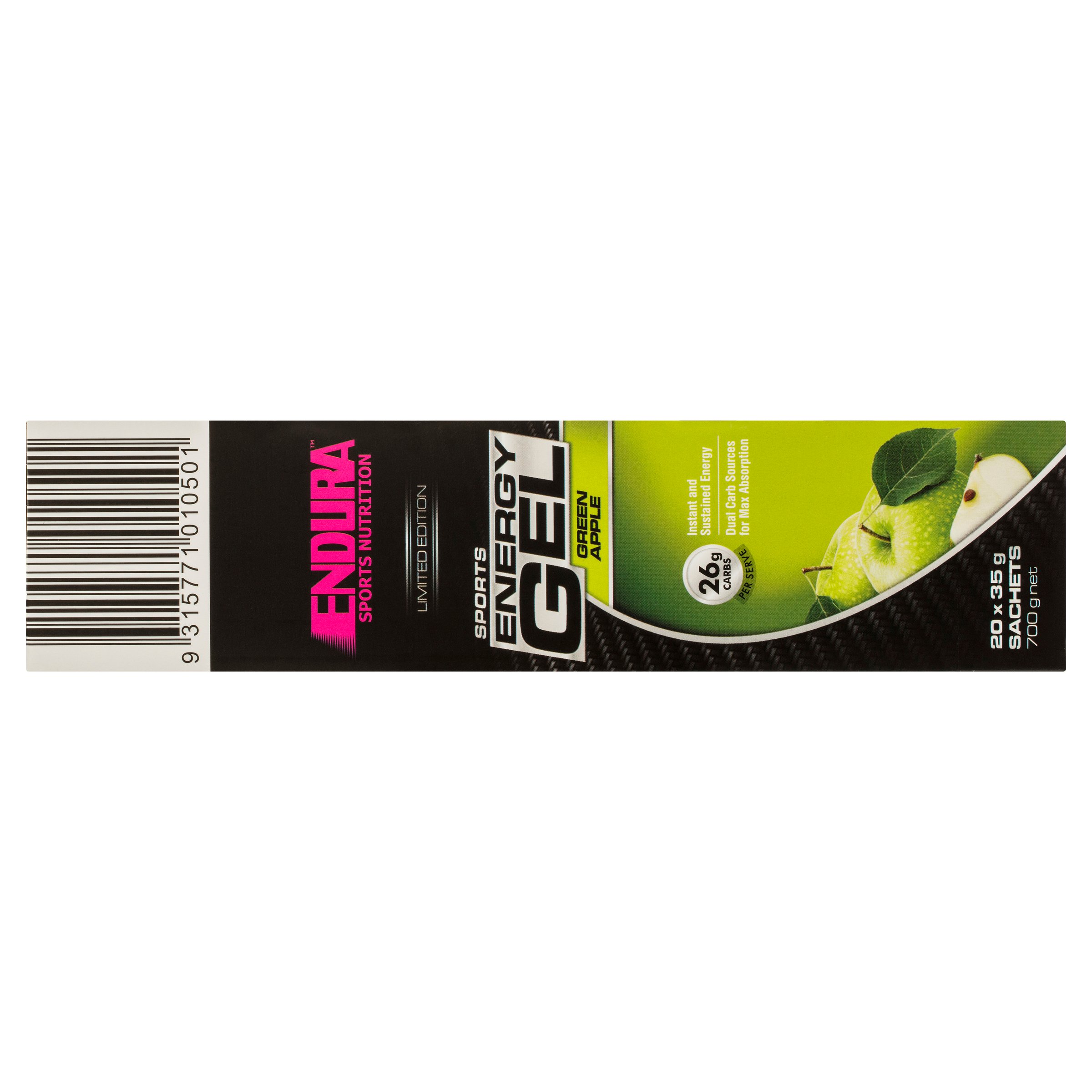 Endura Sports Energy Gel Green Apple 35g - Image 5