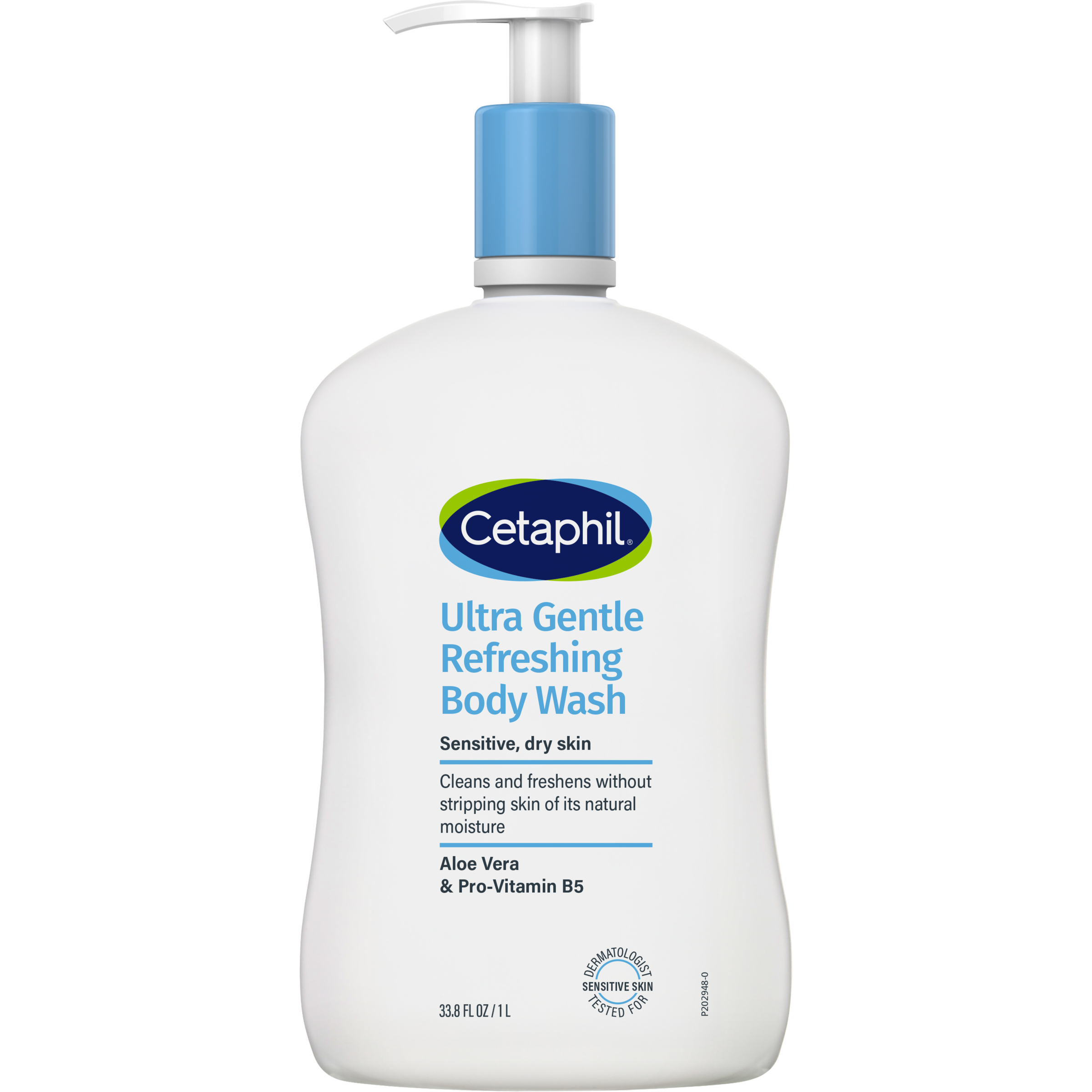 Cetaphil Ultra Gentle Body Wash Refreshing Scent 1 litre - Image 1