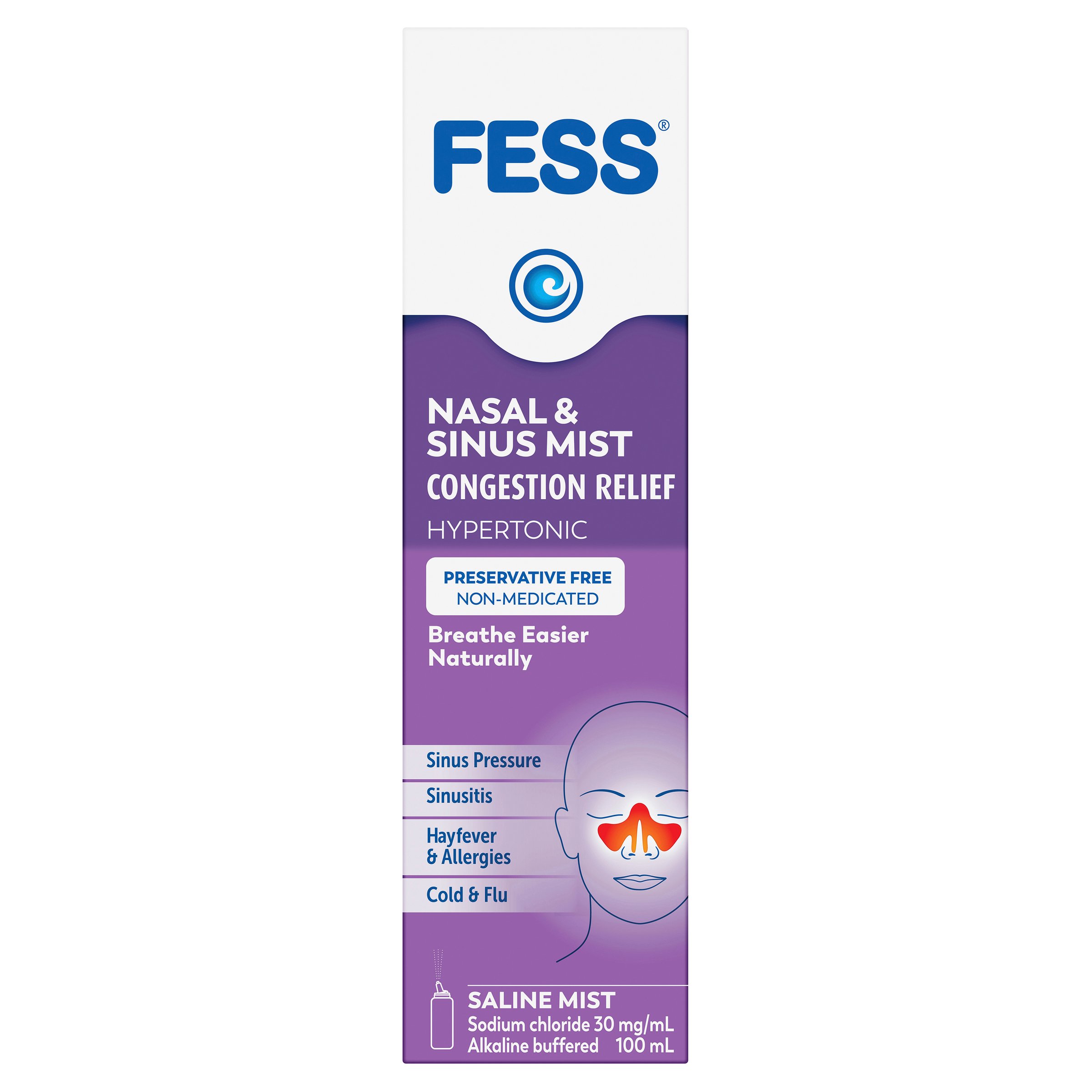 Fess Sinu-Cleanse Nasal Irrigation Spray 100ml - Image 11