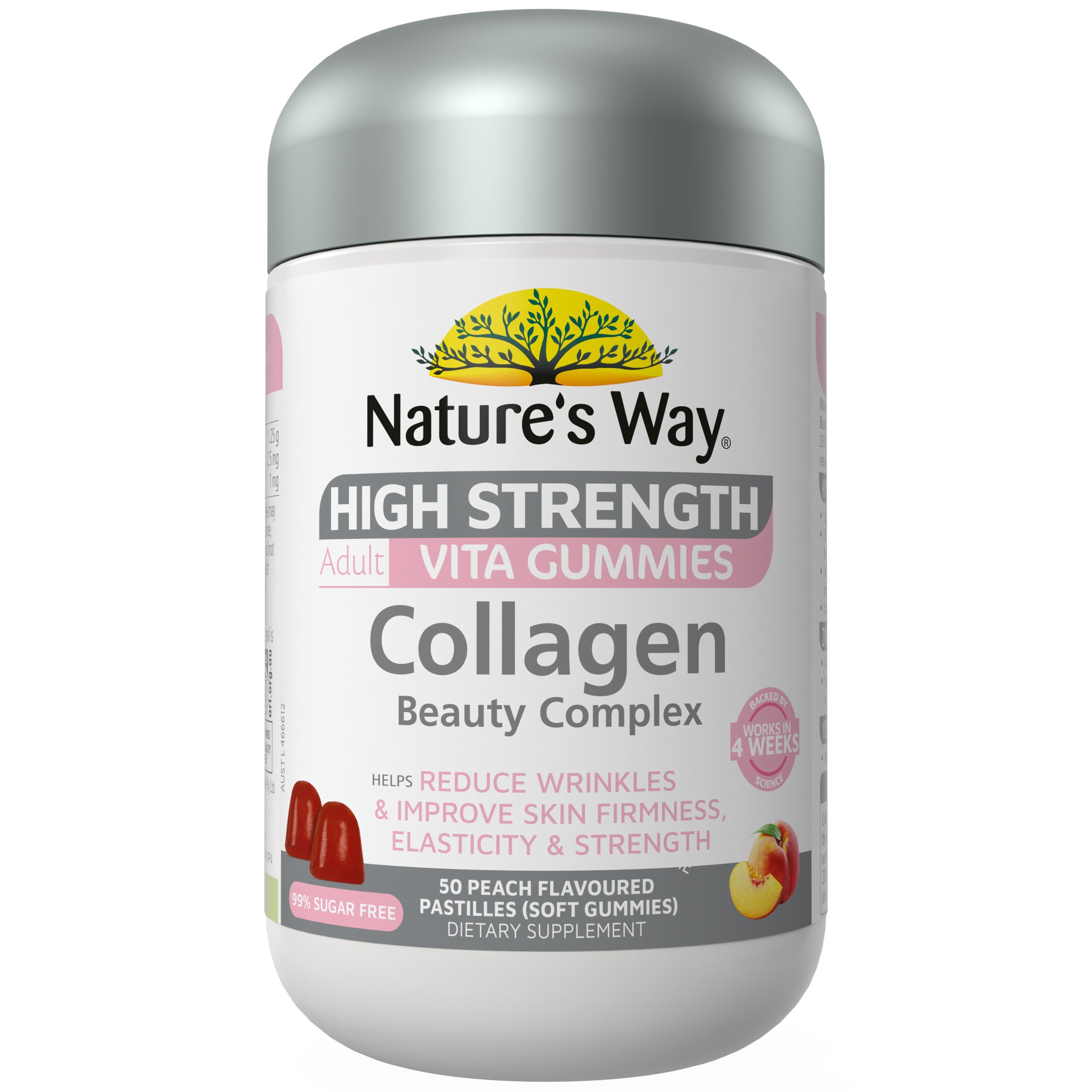 Nature's Way High Strength Adult Vita Gummies Collagen 50 pastilles - Image 1