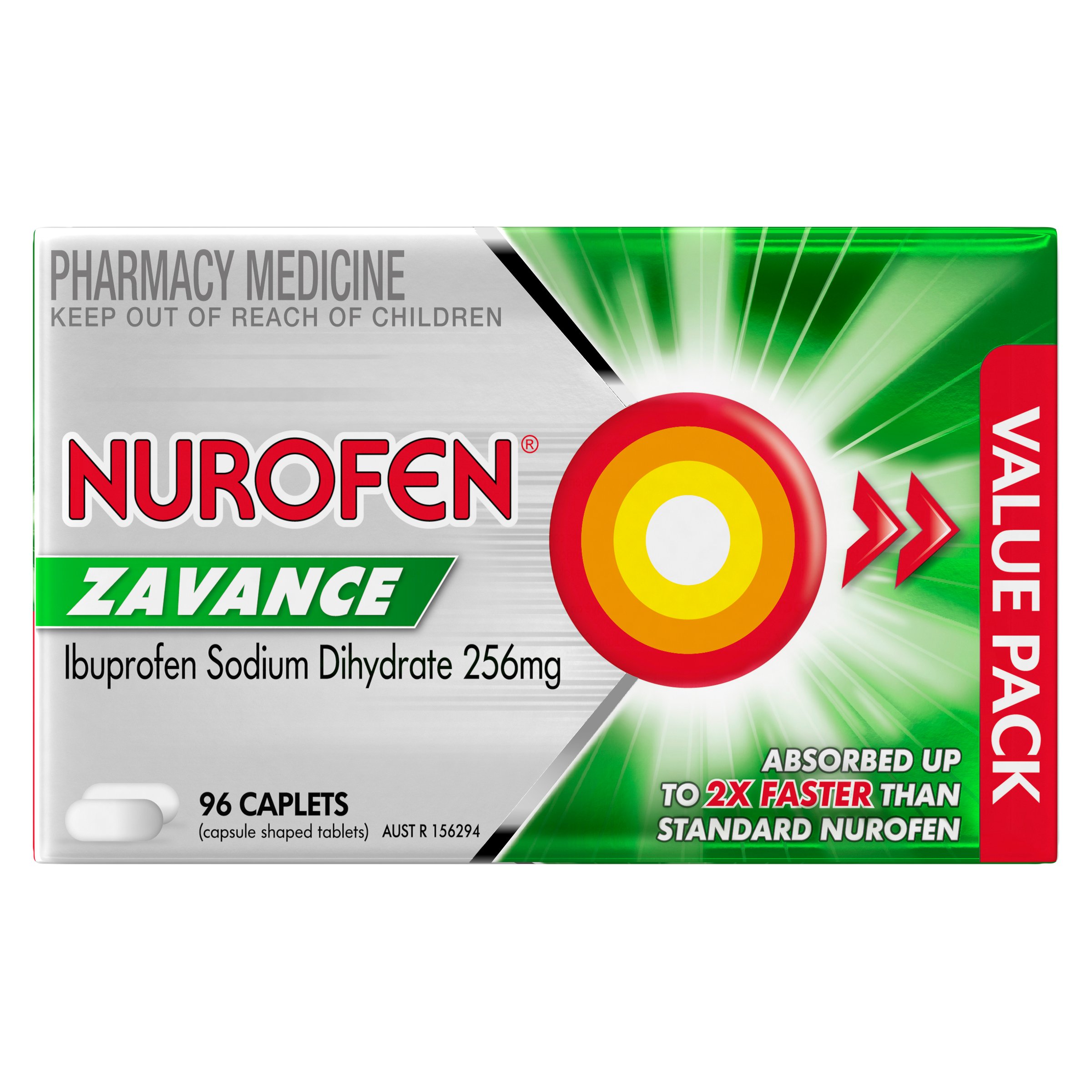 Nurofen Zavance 96 caplets - Image 1