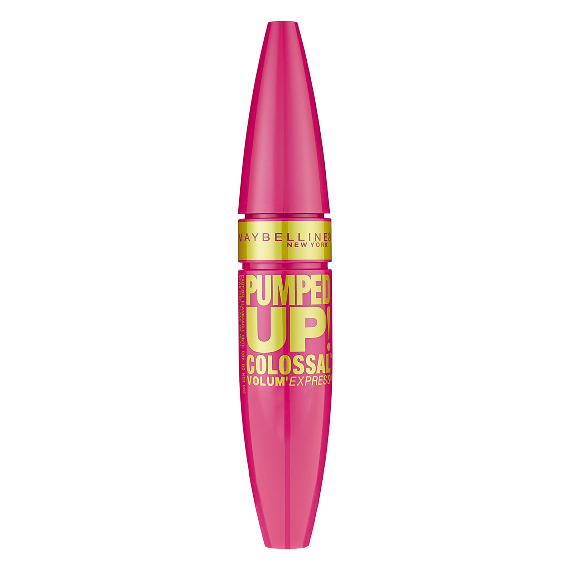 Maybelline Volum' Express Colossal Mascara Pumped Up Glam Black 9.7ml - Image 1