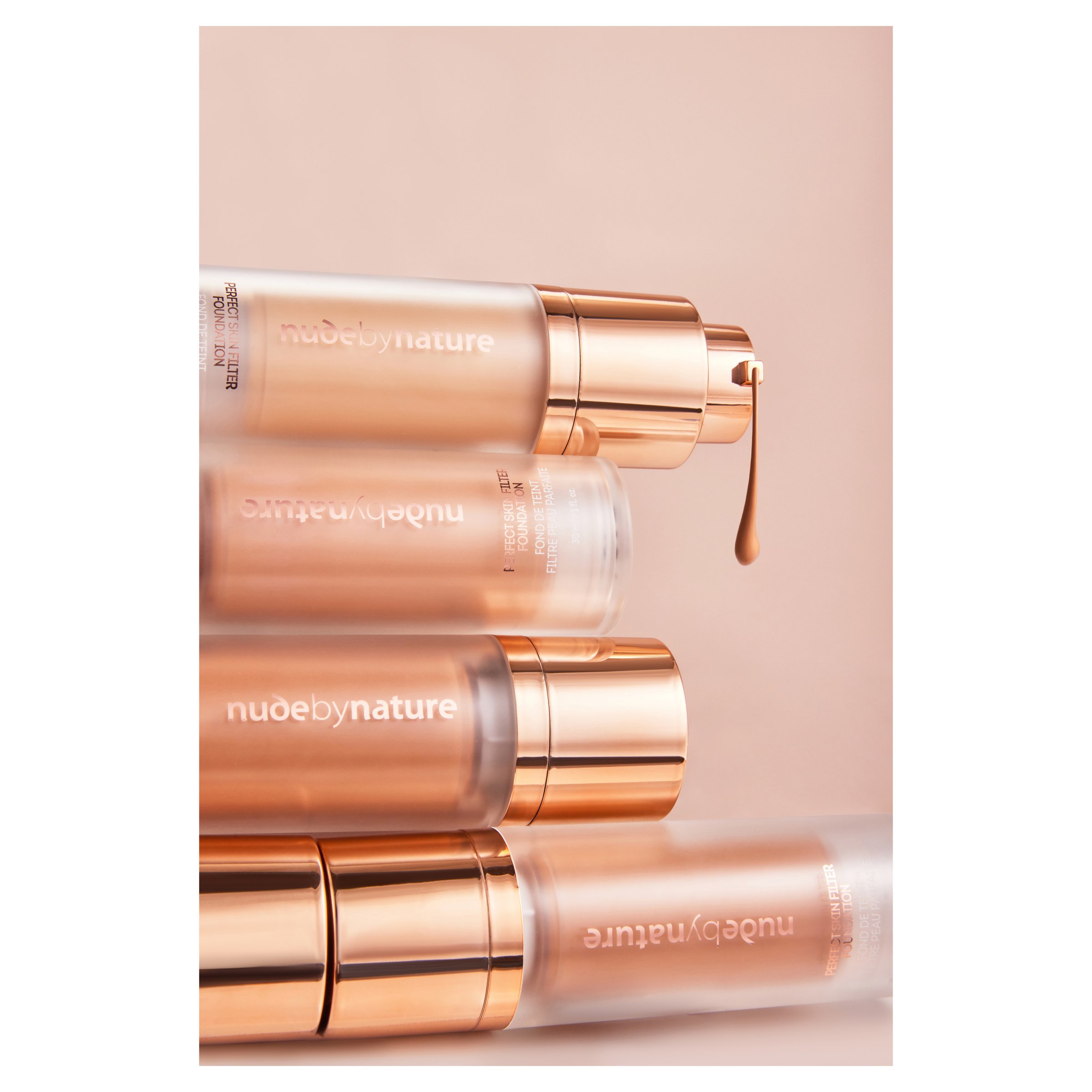 Nude By Nature Perfect Skin Filter Foundation W4 Soft Sand 30g - Image 5
