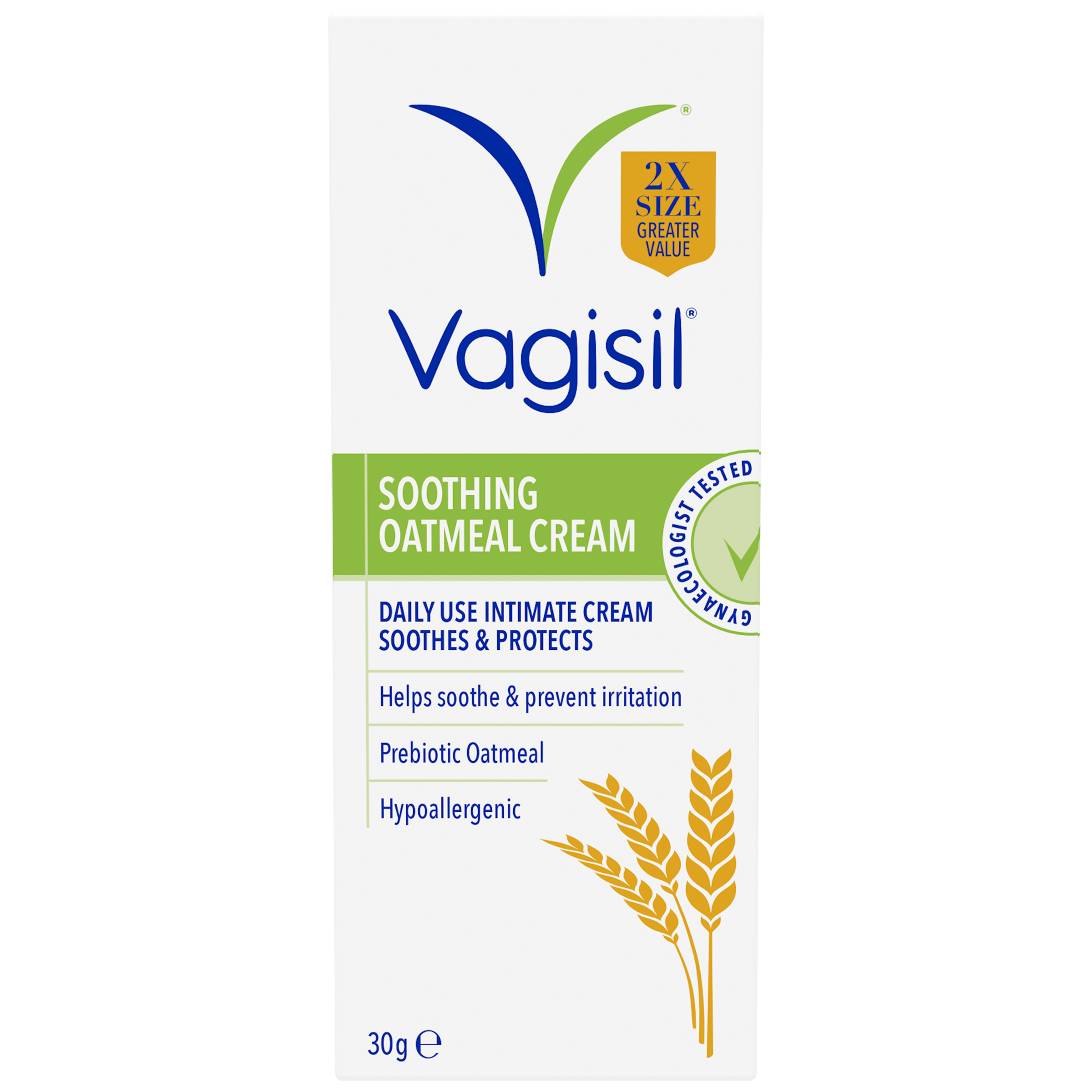 Vagisil Soothing Oatmeal Cream 30 g - Image 1