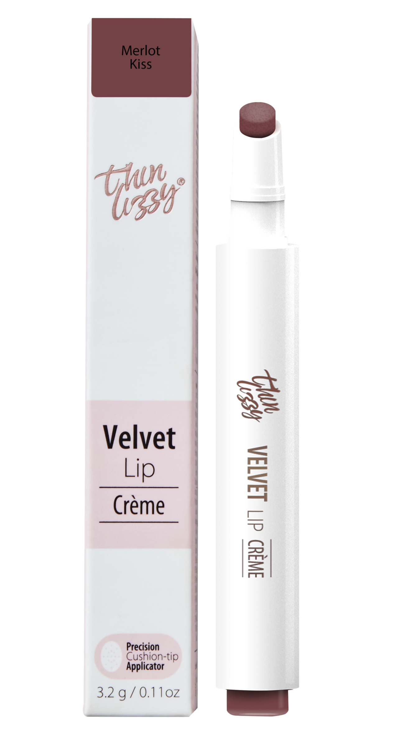 Thin Lizzy Velvet Lip Creme Merlot Kiss 1 each - Image 1
