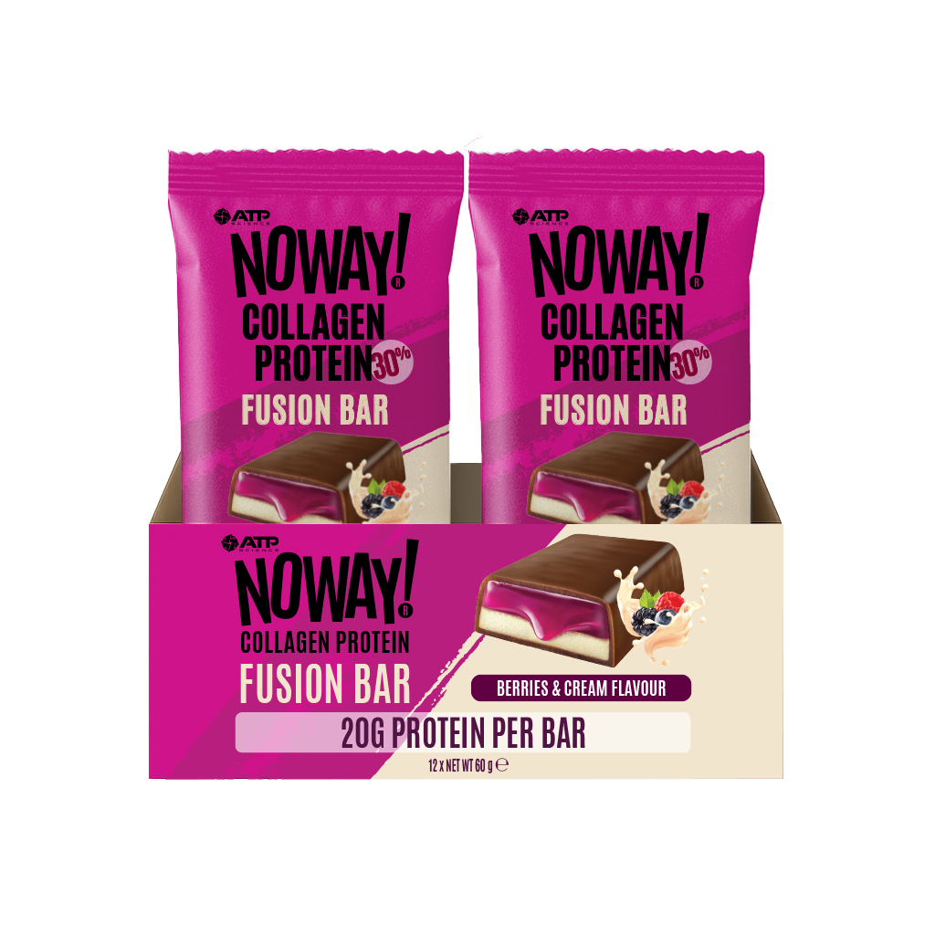 Noway Collagen Fusion Bar Berries & Cream 60g - Image 1