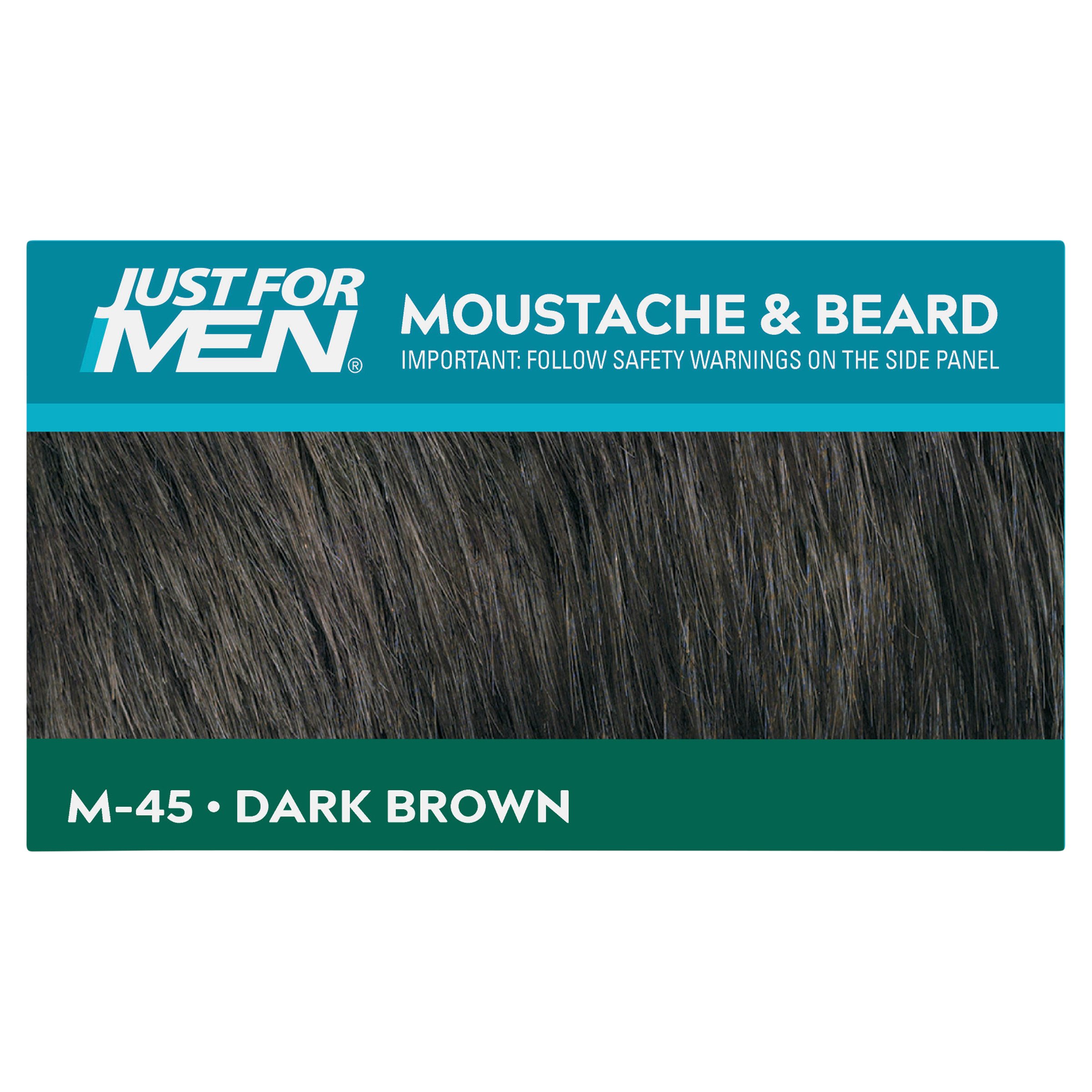 Just For Men Brush-In Colour Gel Beard Dark Brown-Black 1 pack - Image 5