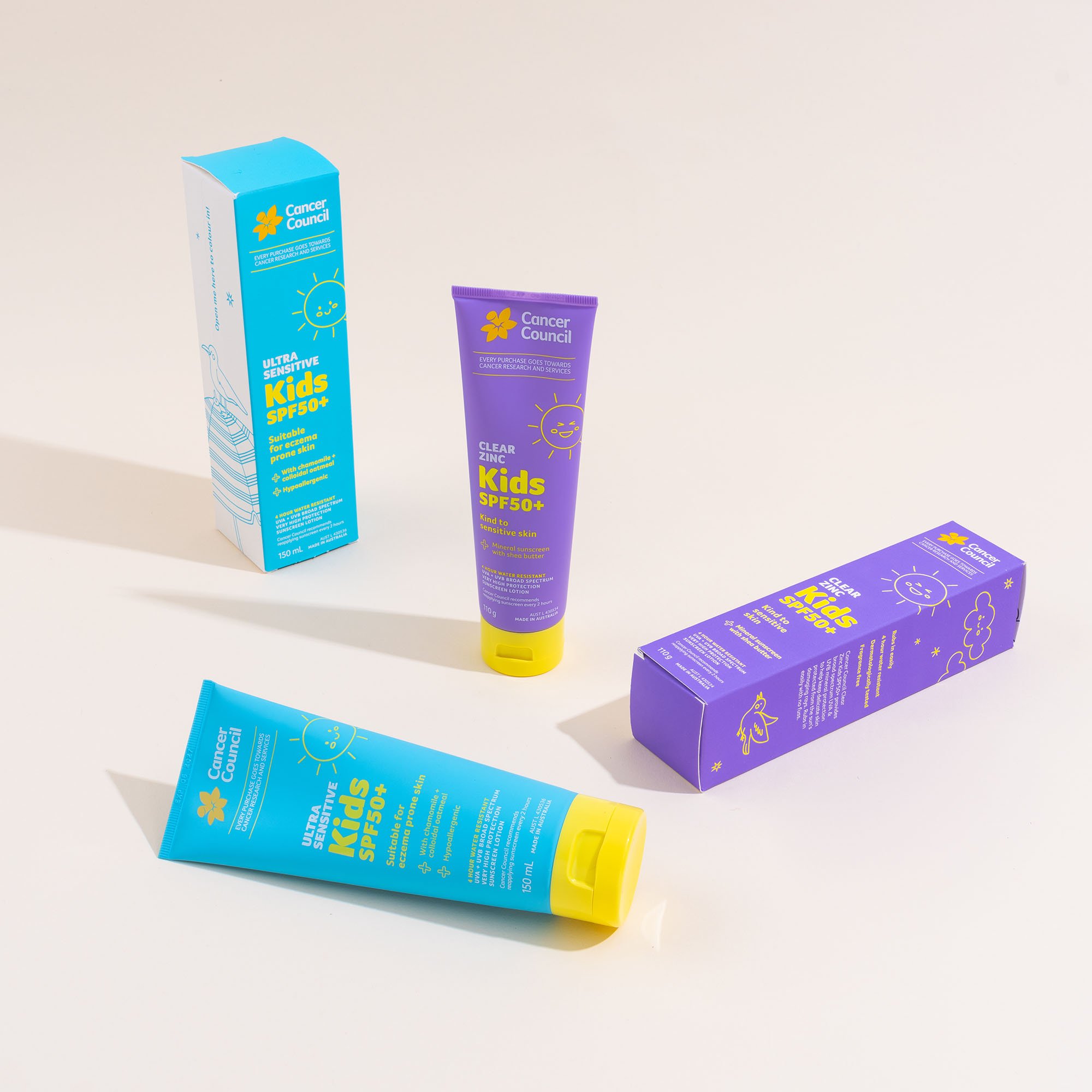 Cancer Council Ultra Sensitive Kids SPF50+ 150ml - Image 5