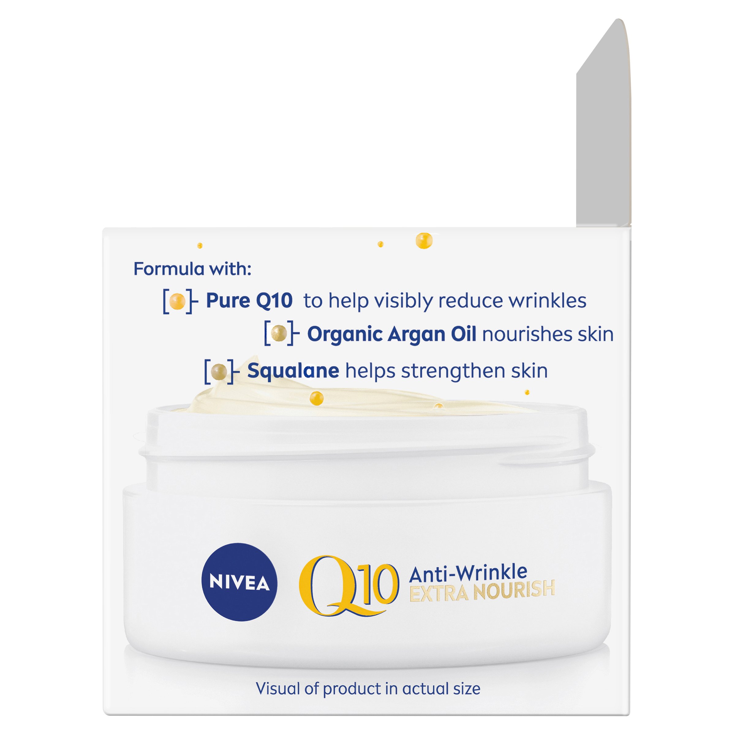 Nivea Q10 Anti-Wrinkle Extra Nourish Cream 50ml - Image 8