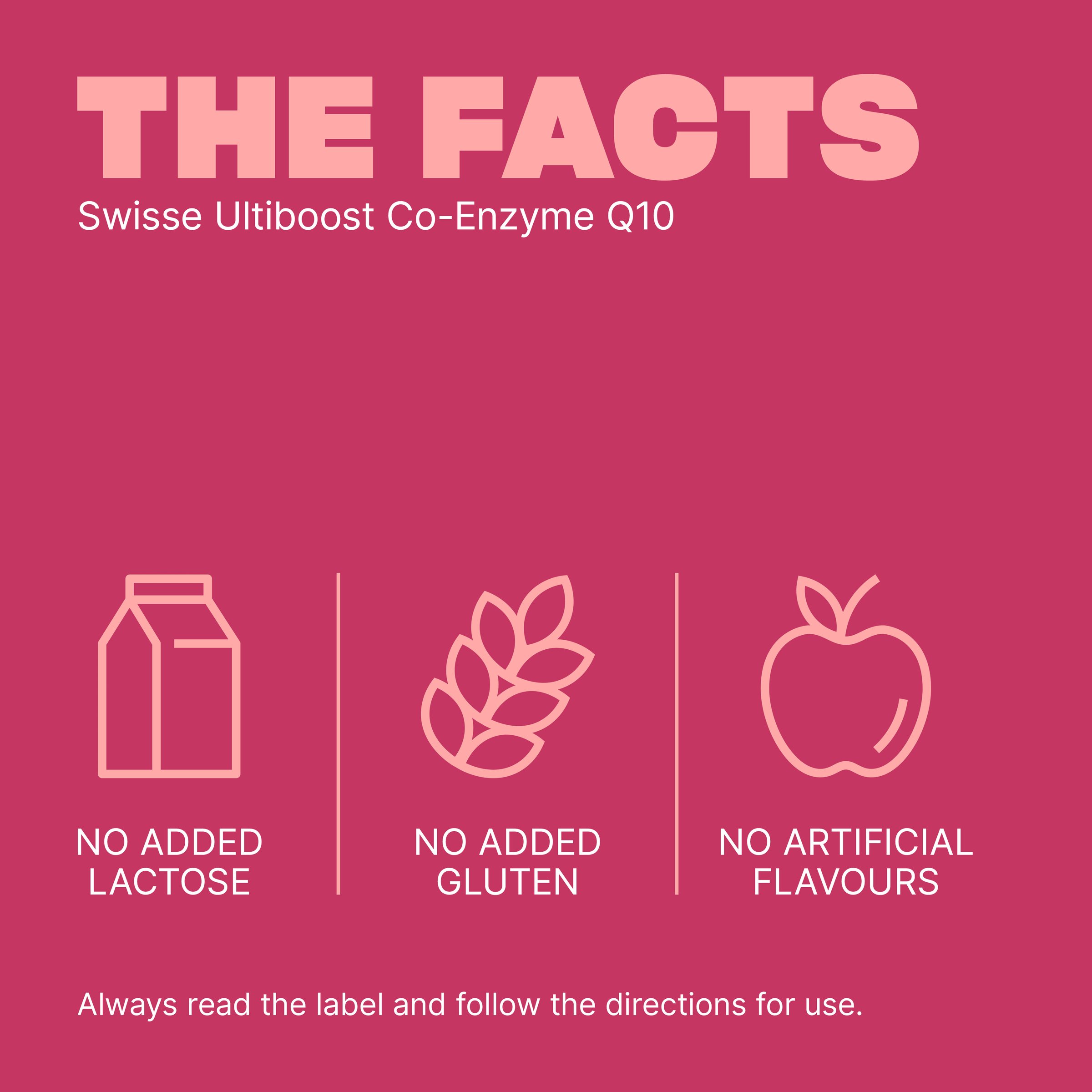 Swisse Ultiboost Co-Enzyme Q10 - 180 capsules - Image 5