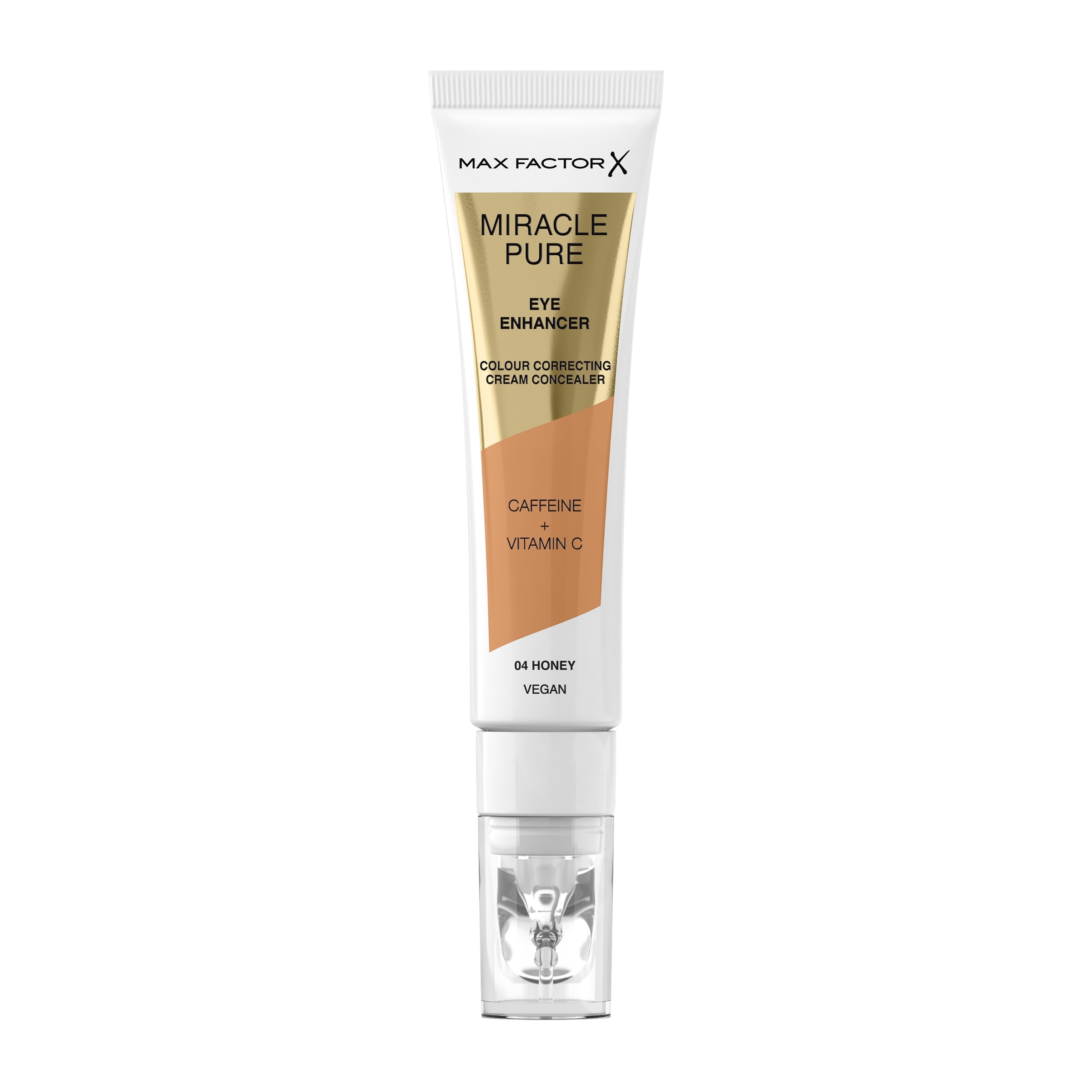 Max Factor Miracle Pure Eye Enhancer Colour Correcting Concealer 04 Honey 10ml - Image 1