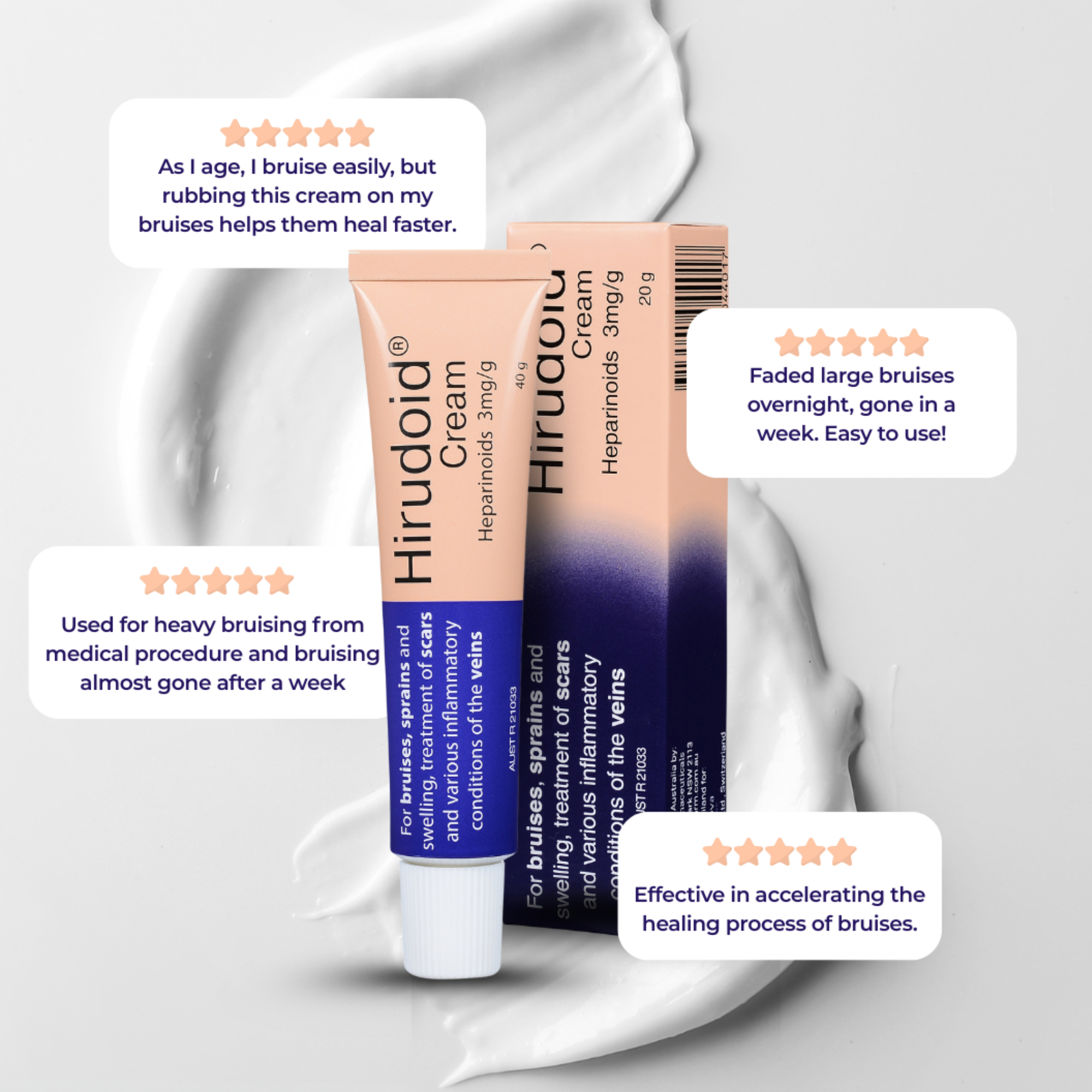 Hirudoid Cream 40g - Image 4