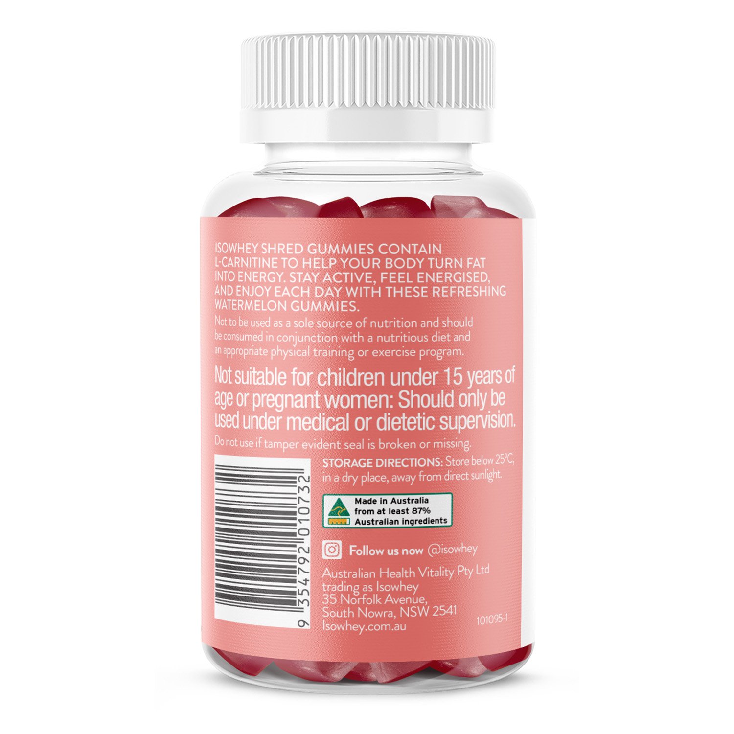 Isowhey Shred Gummies 60 pastilles - Image 2