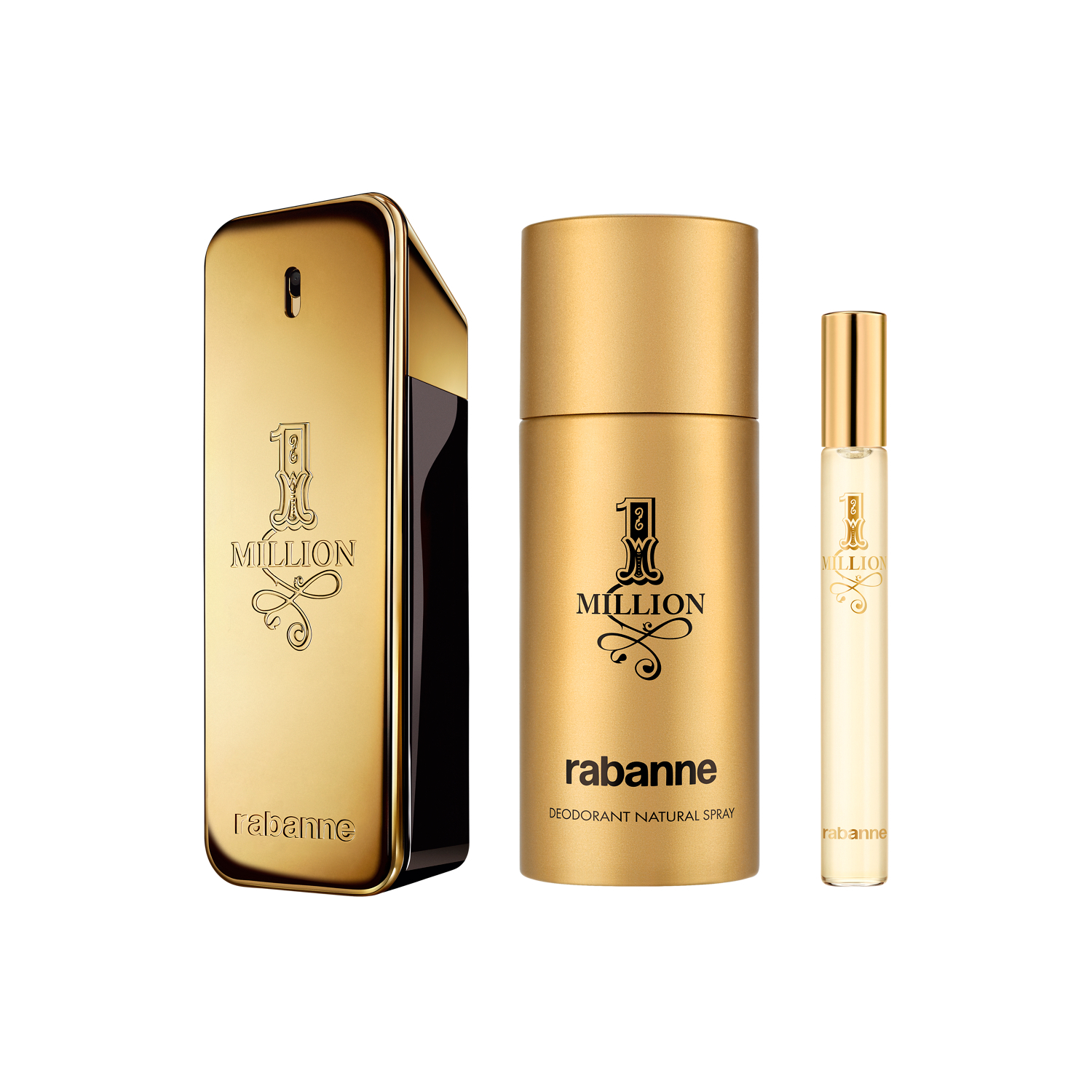 Rabanne 1 Million EDT 100ml Gift Set 3 piece - Image 2
