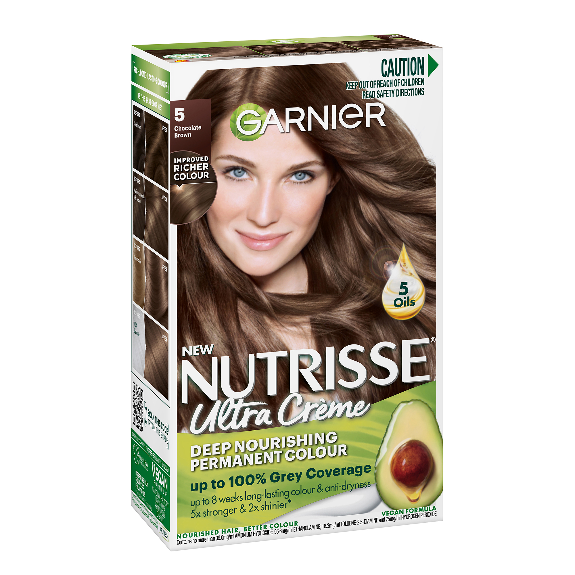 Garnier Nutrisse 5.0 Chocolate 1 pack - Image 1