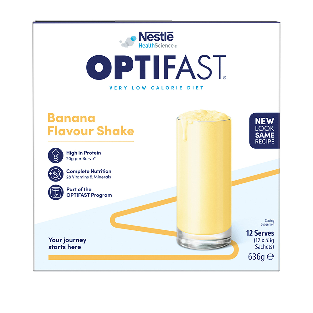 Optifast VLCD Shake Banana 12 pack - Image 3