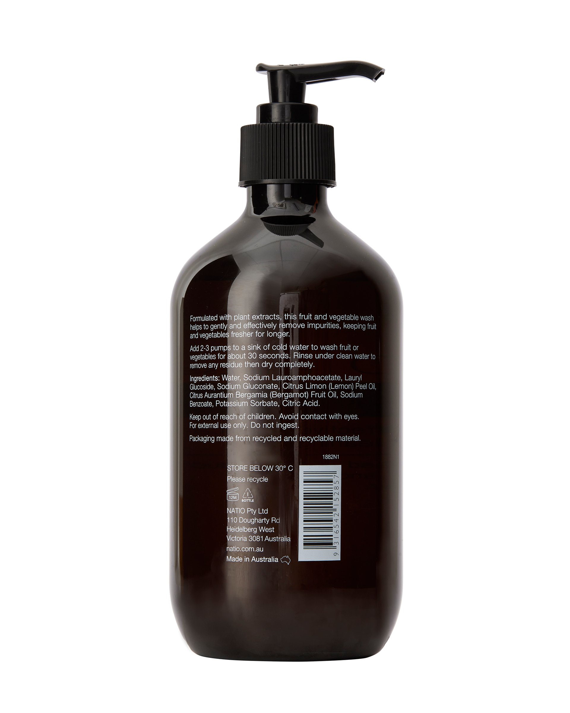 Natio Home Essentials - Garden Goodness Wash 500ml - Image 2