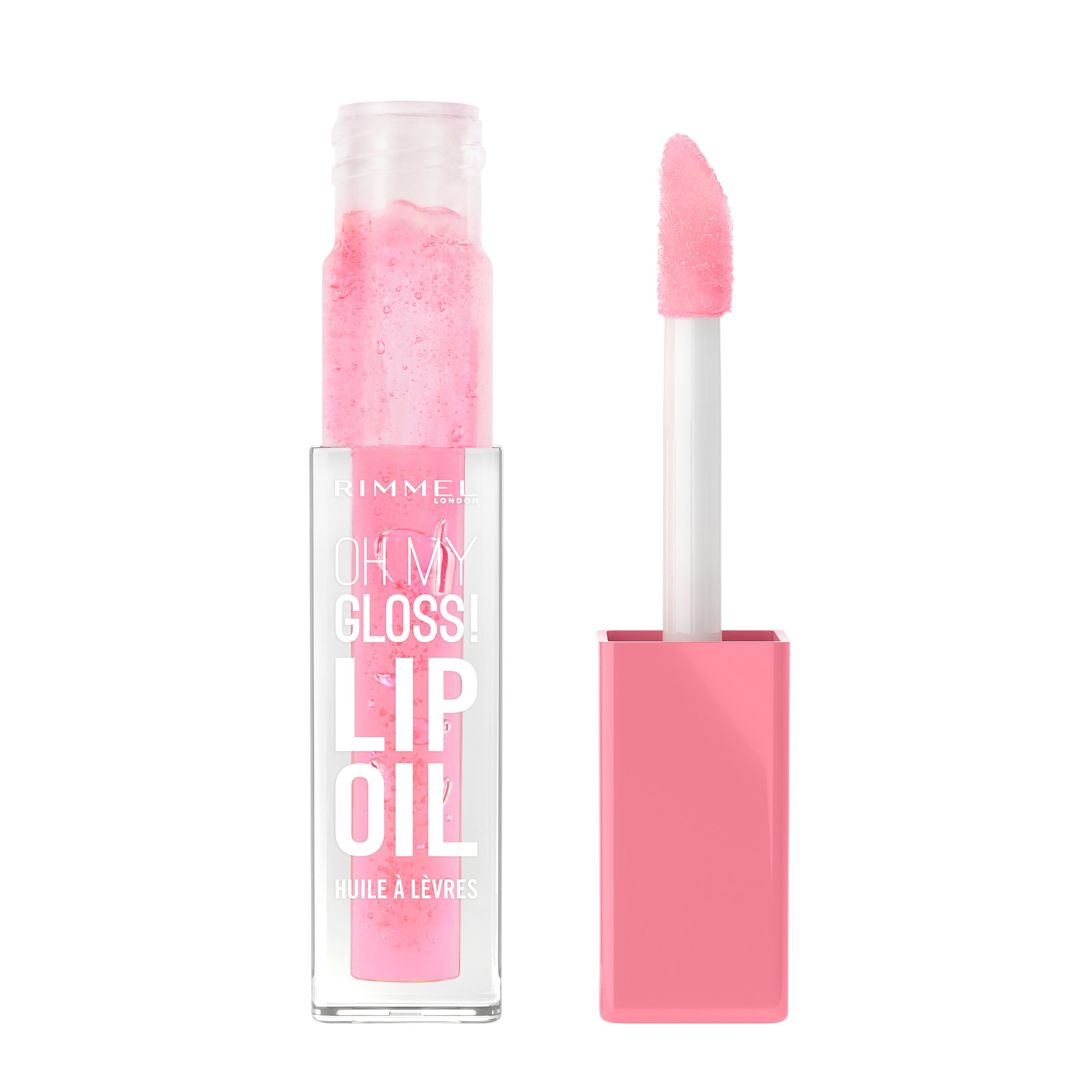 Rimmel Oh My Gloss! Lip Oil 001 Pink Flush 4.5ml - Image 1