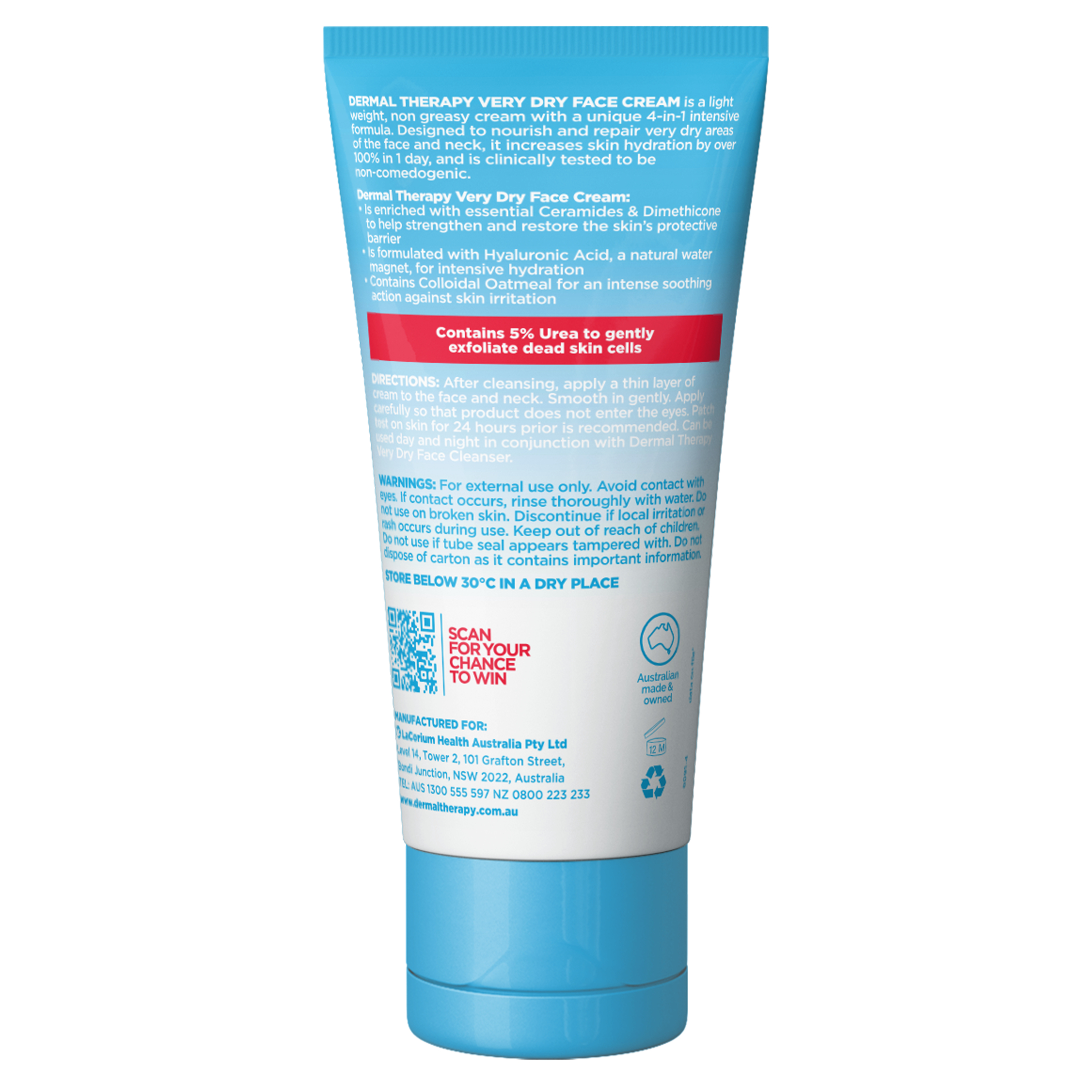 Dermal Therapy Very Dry Face Cream 50g - Image 5
