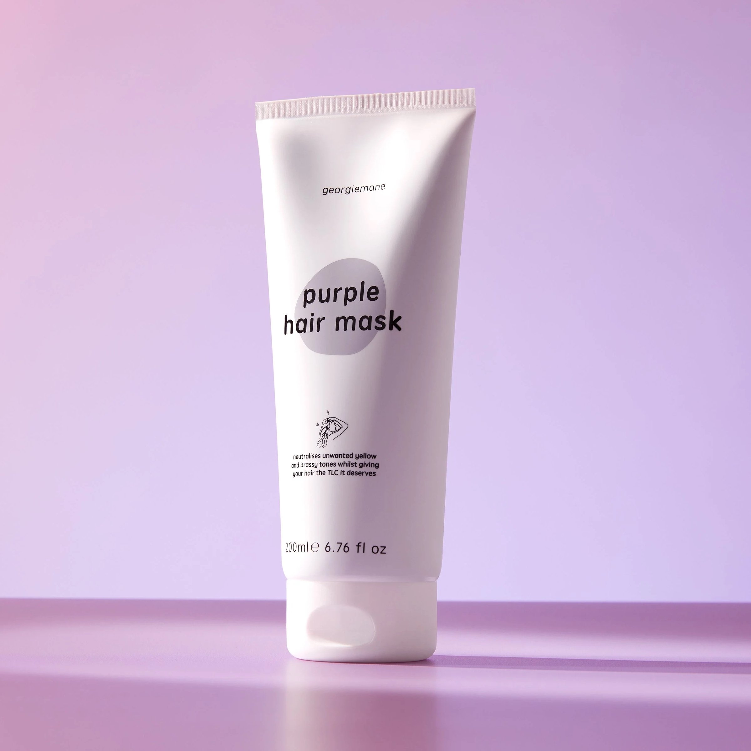 Georgiemane Purple Hair Mask 200ml - Image 2