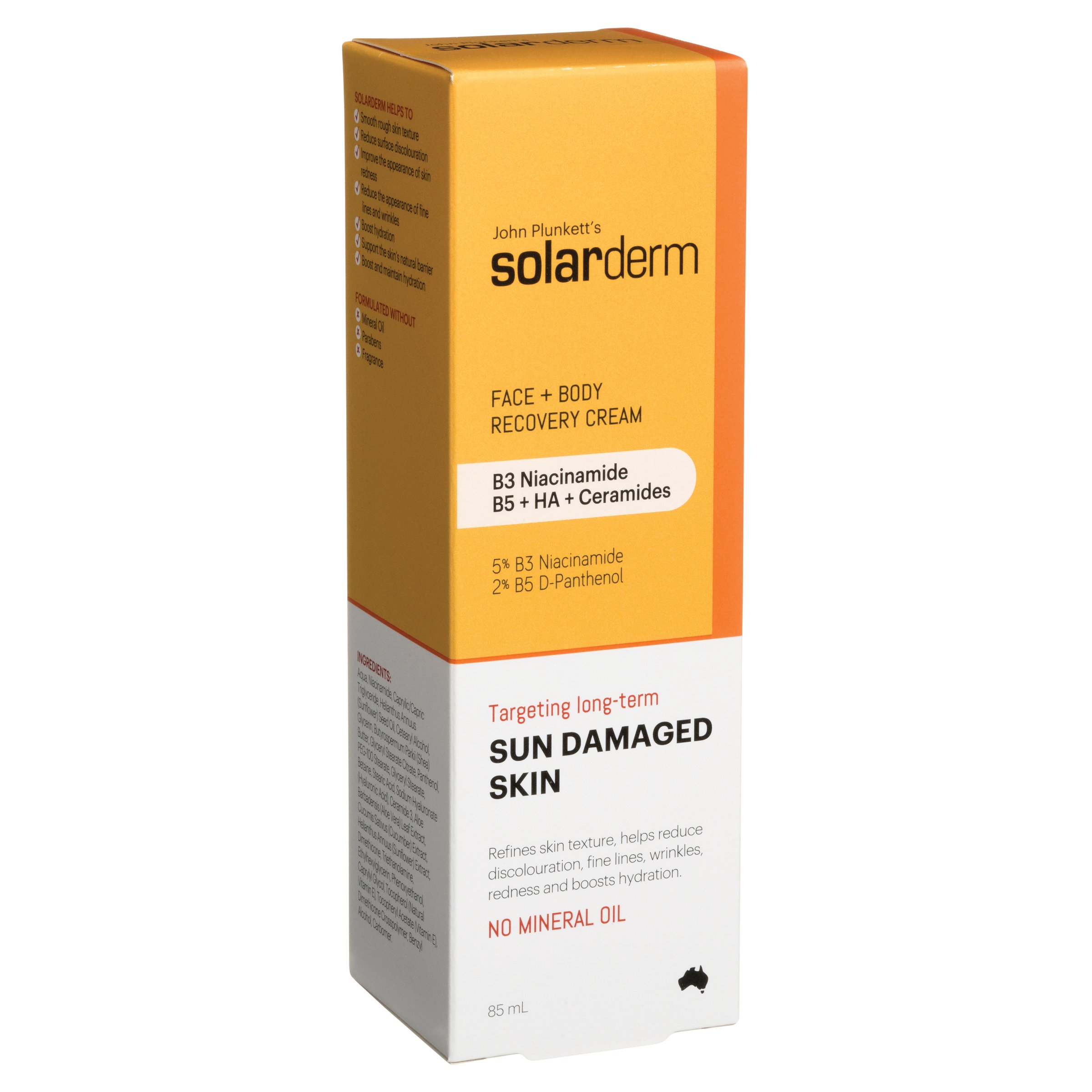 John Plunkett's Solarderm Face & Body Recovery Cream 85ml - Image 13