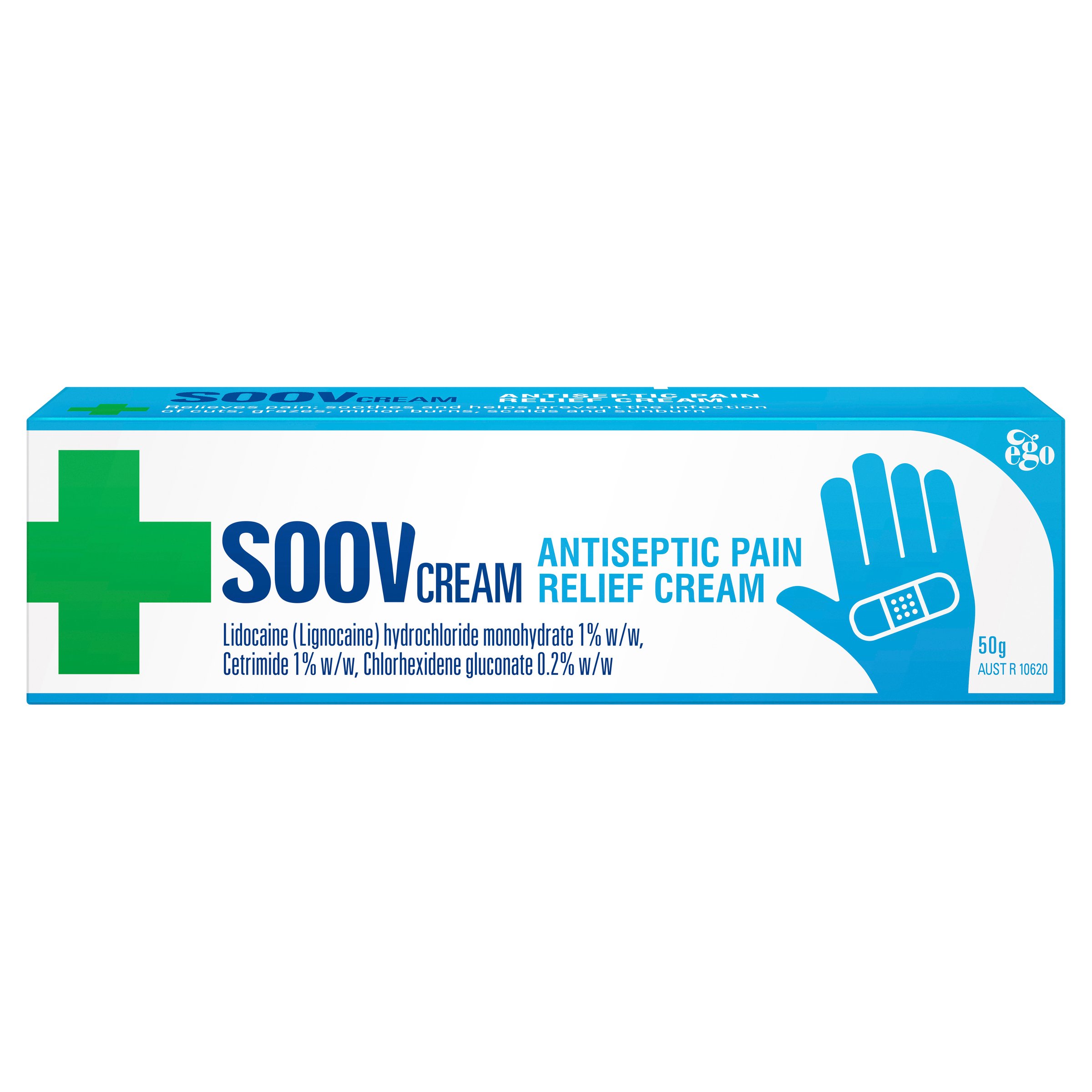 Ego Soov Cream Antiseptic Pain Relief 50g - Image 1