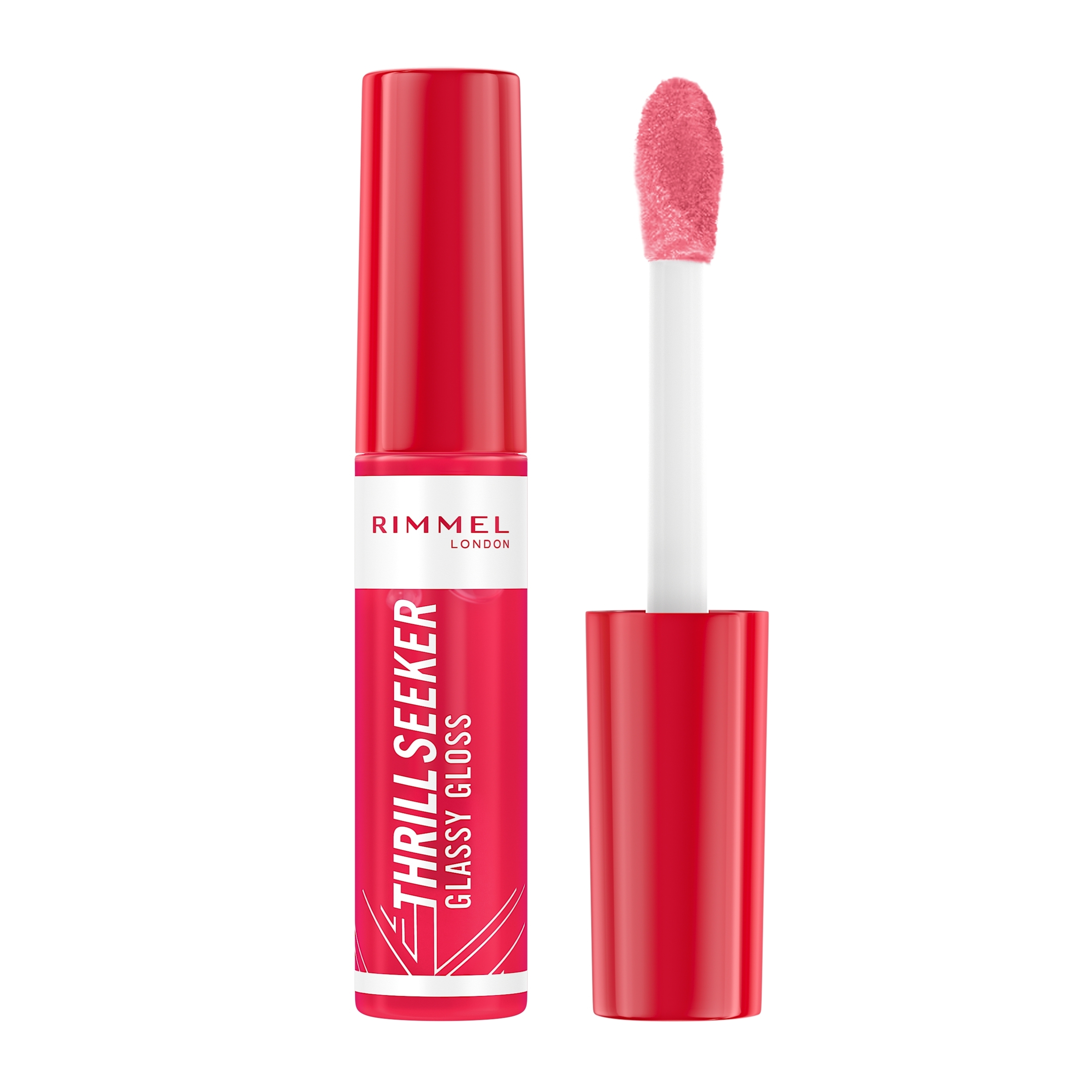 Rimmel Thrill Seeker Glassy Gloss 600 Berry Glace 10ml - Image 1