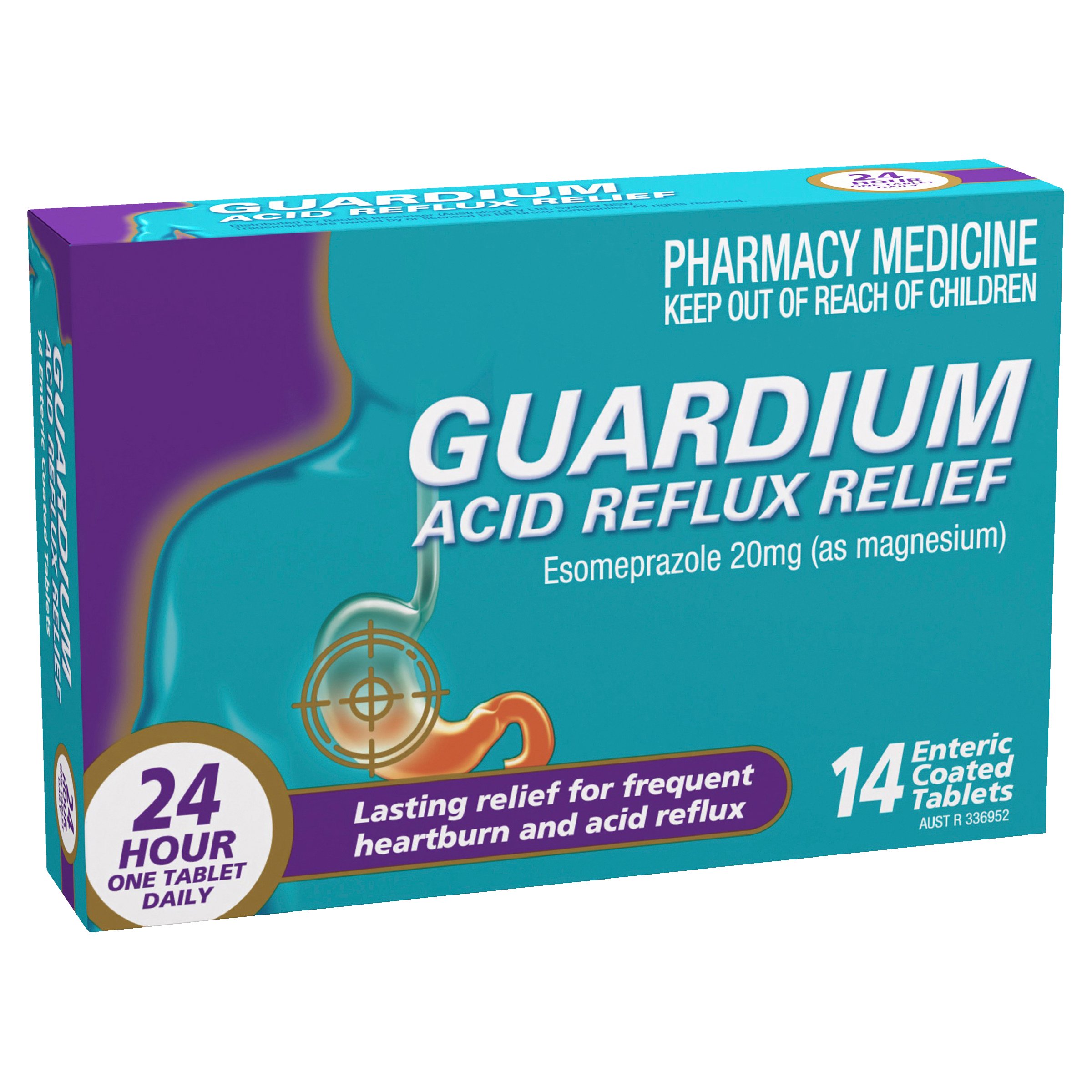 Guardium Acid Reflux Relief 14 tablets - Image 2