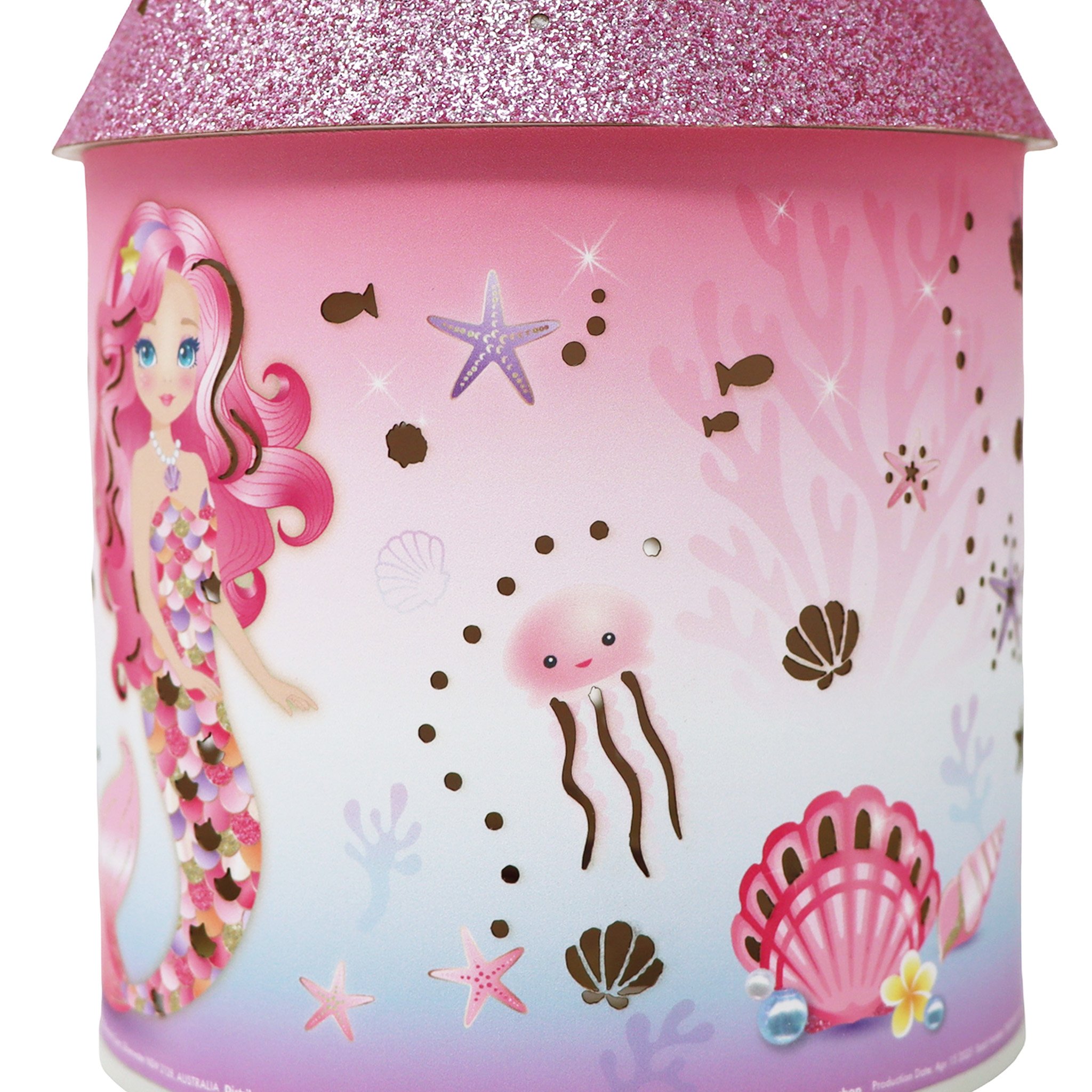 Pink Poppy Mermazing Mermaid Lantern 1 each - Image 3