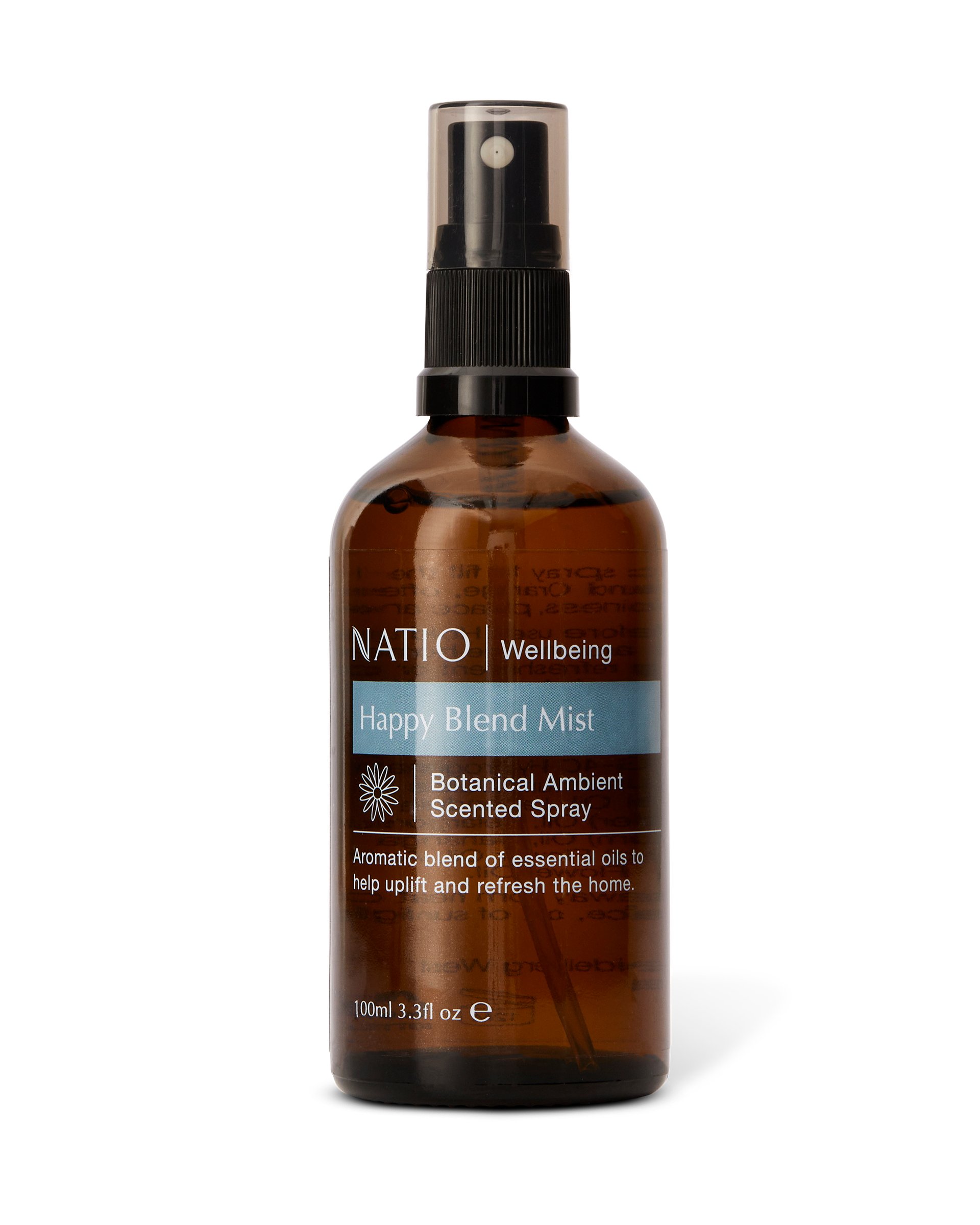 Natio Wellbeing Ambient Scented Spray - Happy Blend Mist 100ml - Image 1