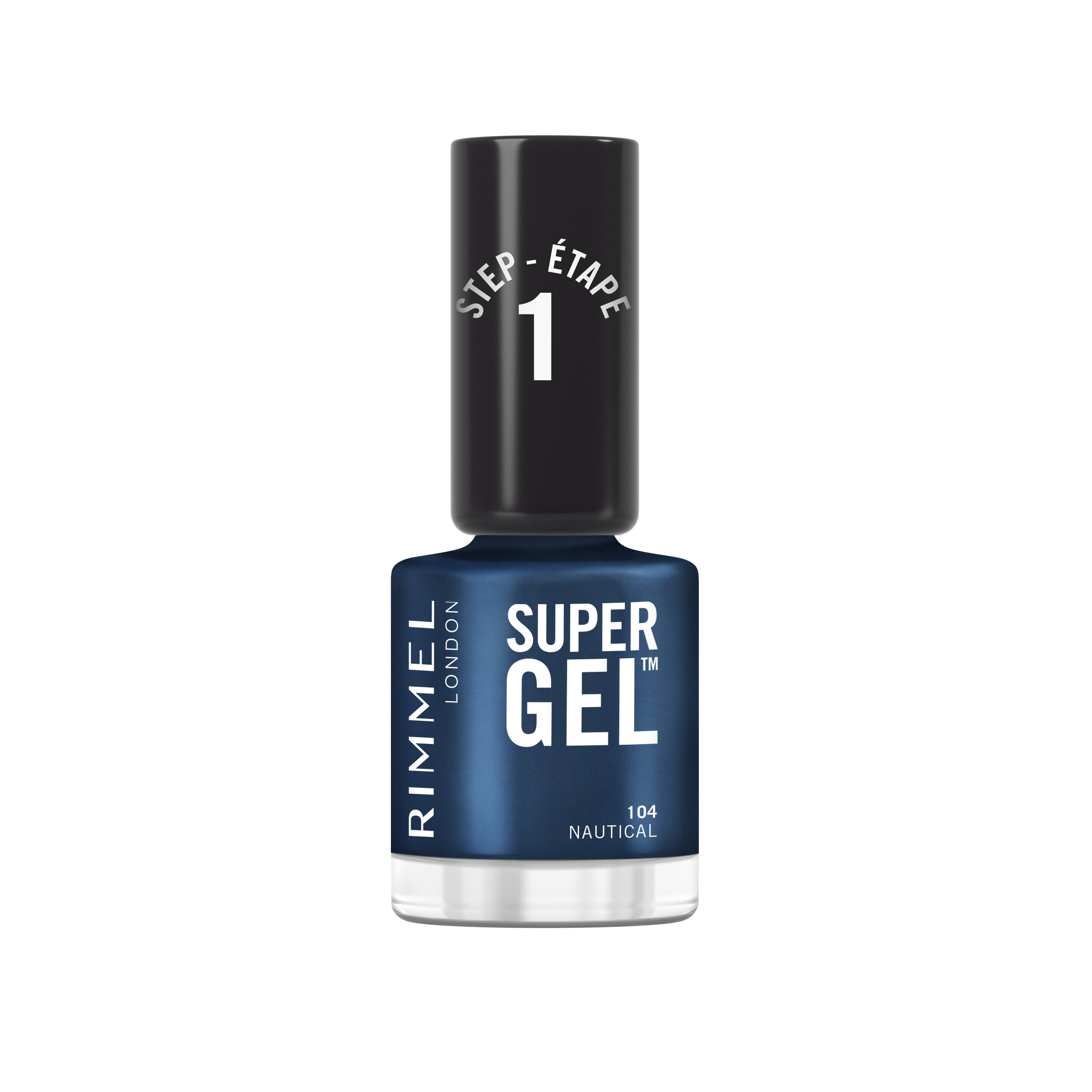 Rimmel Super Gel Nail Polish #104 Nautical 12ml - Image 1