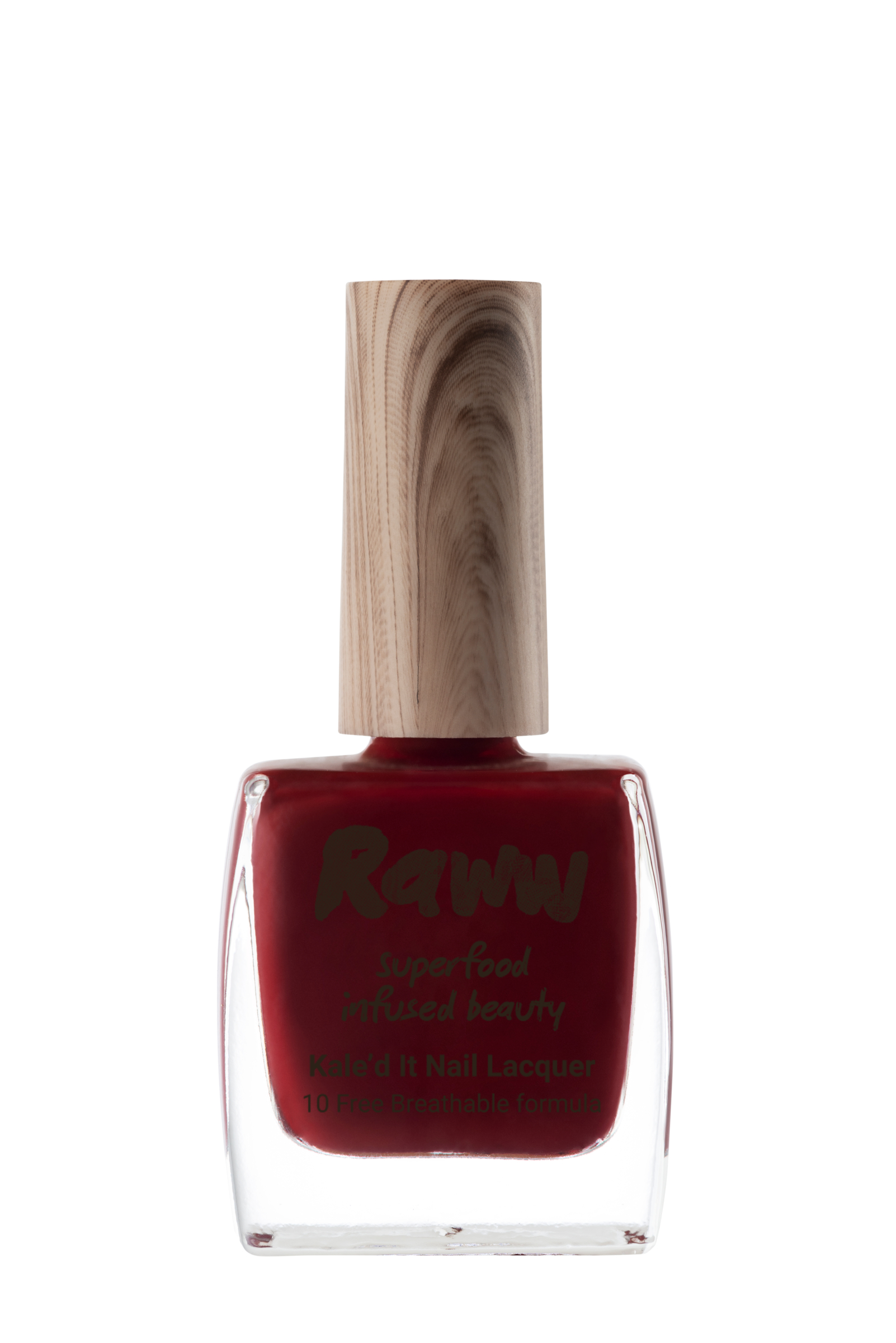 Raww Kale'd It Nail Lacquer Dark Cherry 10ml