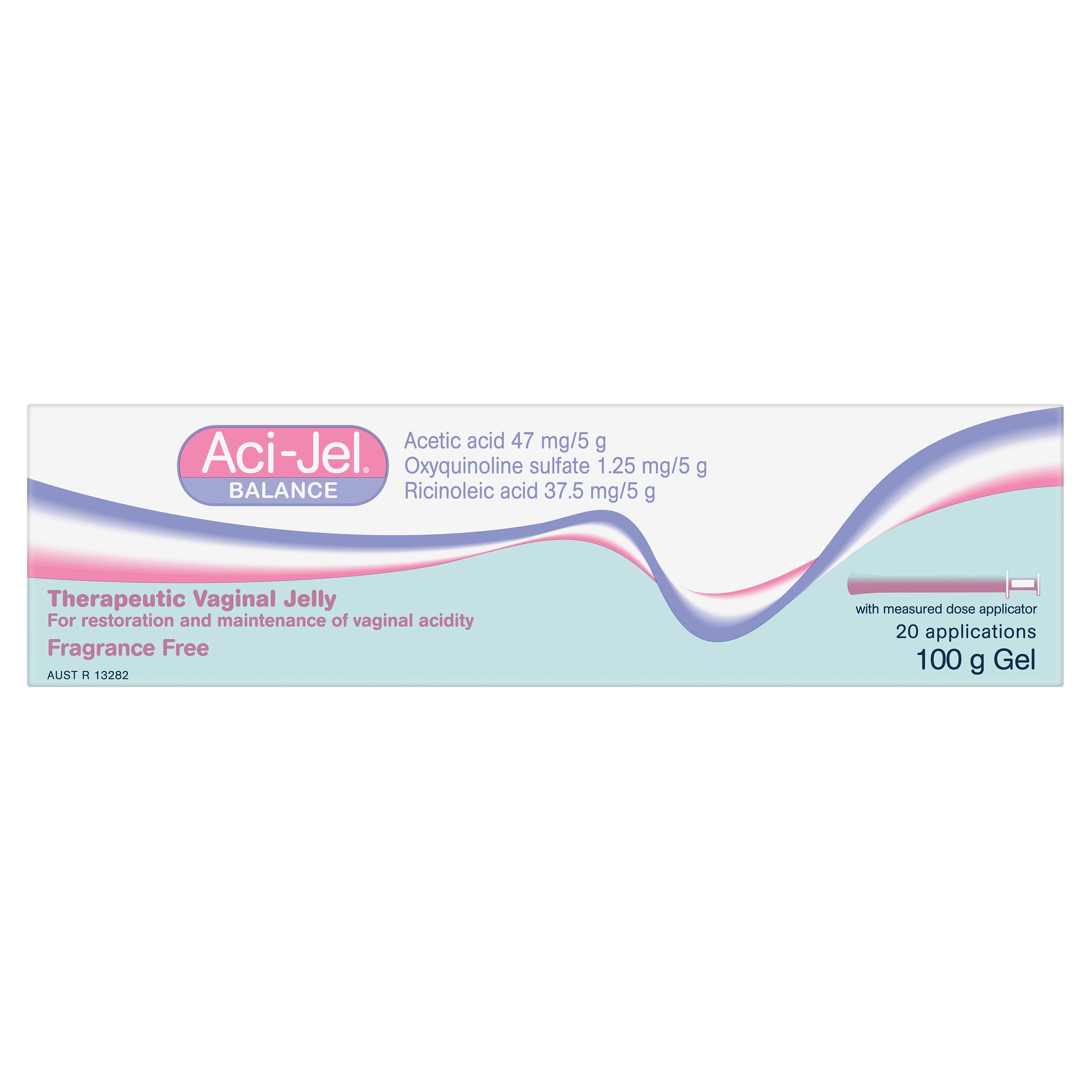 Aci-Jel Balance Therapeutic Vaginal Jelly Fragrance Free 100g - Image 11
