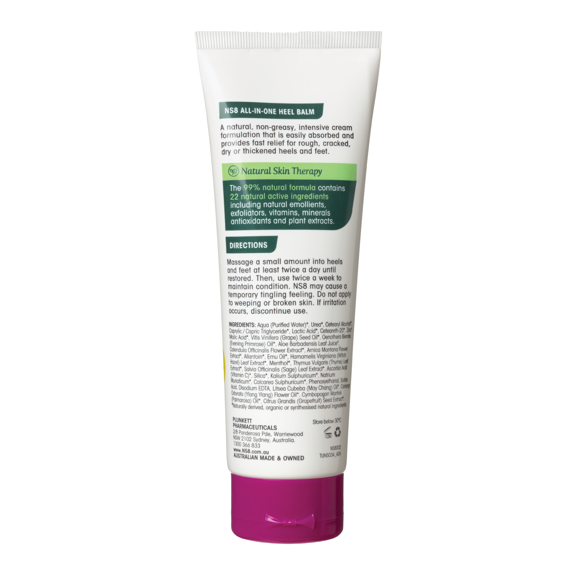 Plunkett's NS8 Heel Balm Complex 125ml - Image 11