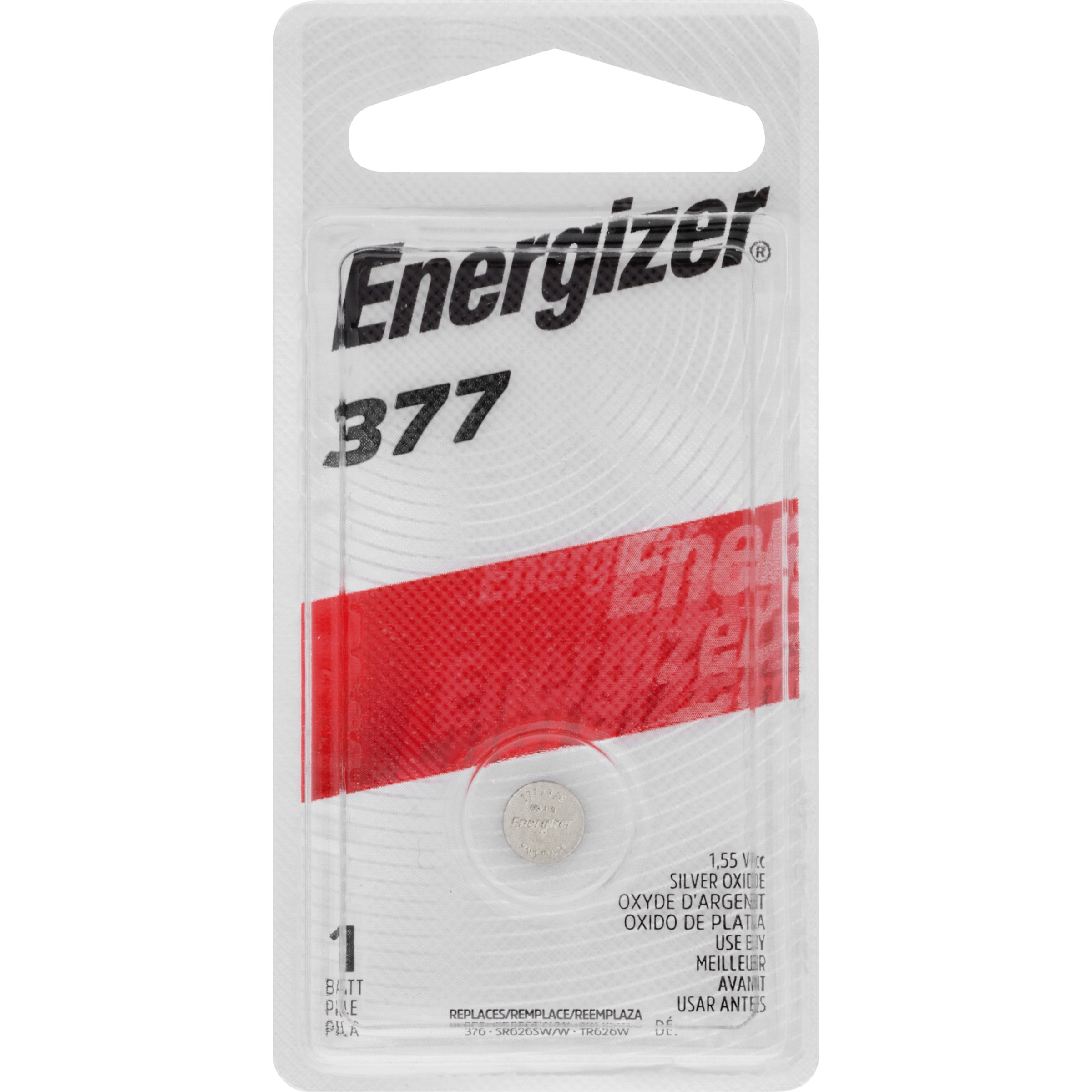 Energizer Watch 1.55 Volt Battery 377 - 1 each